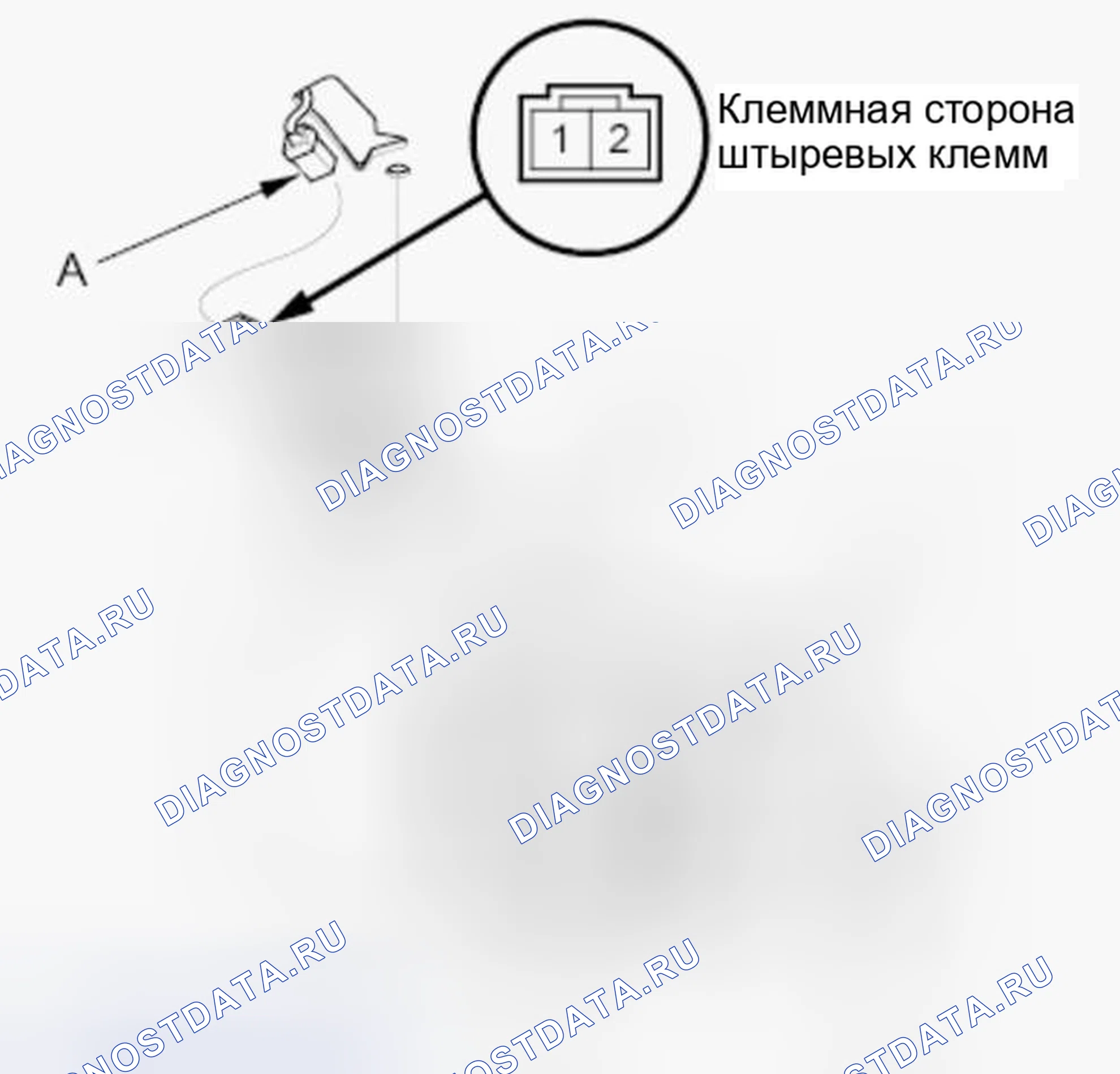 Рис. 49: Тест/замена света зеркала тщеславия. Honda Accord VIII