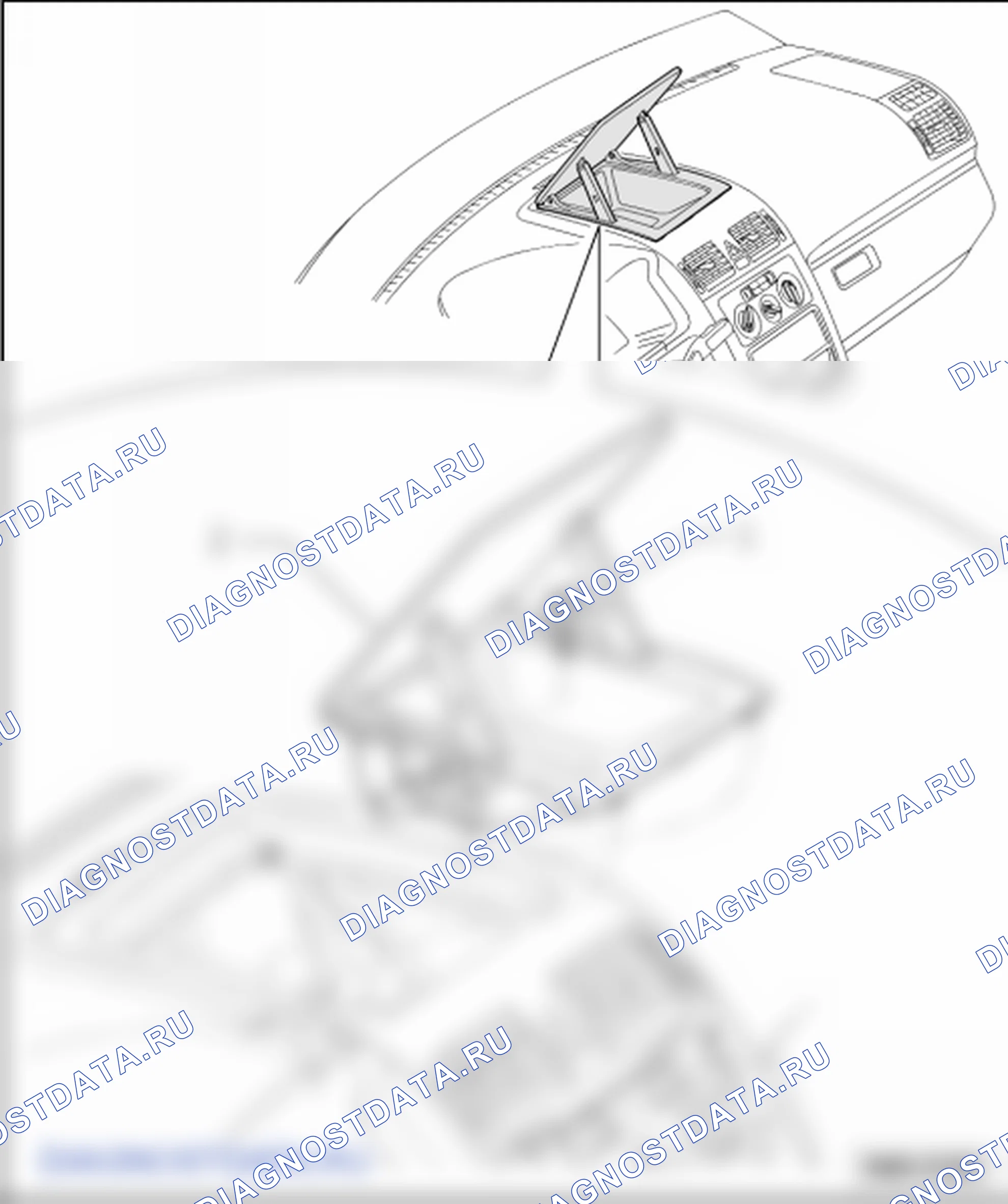 Накладки, кожухи и декоративные щитки. Volkswagen Touran I
