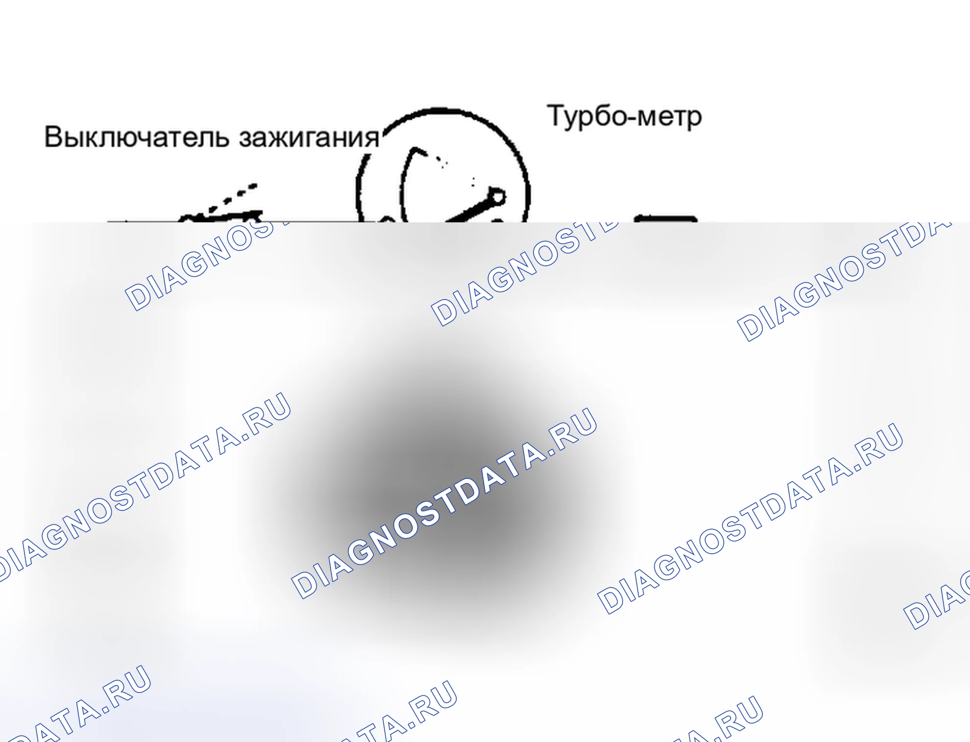 Рис. 97: ИЗМЕРИТЕЛЬ ТУРБО ПАНЕЛИ ПРИБОРОВ. Toyota Supra A70