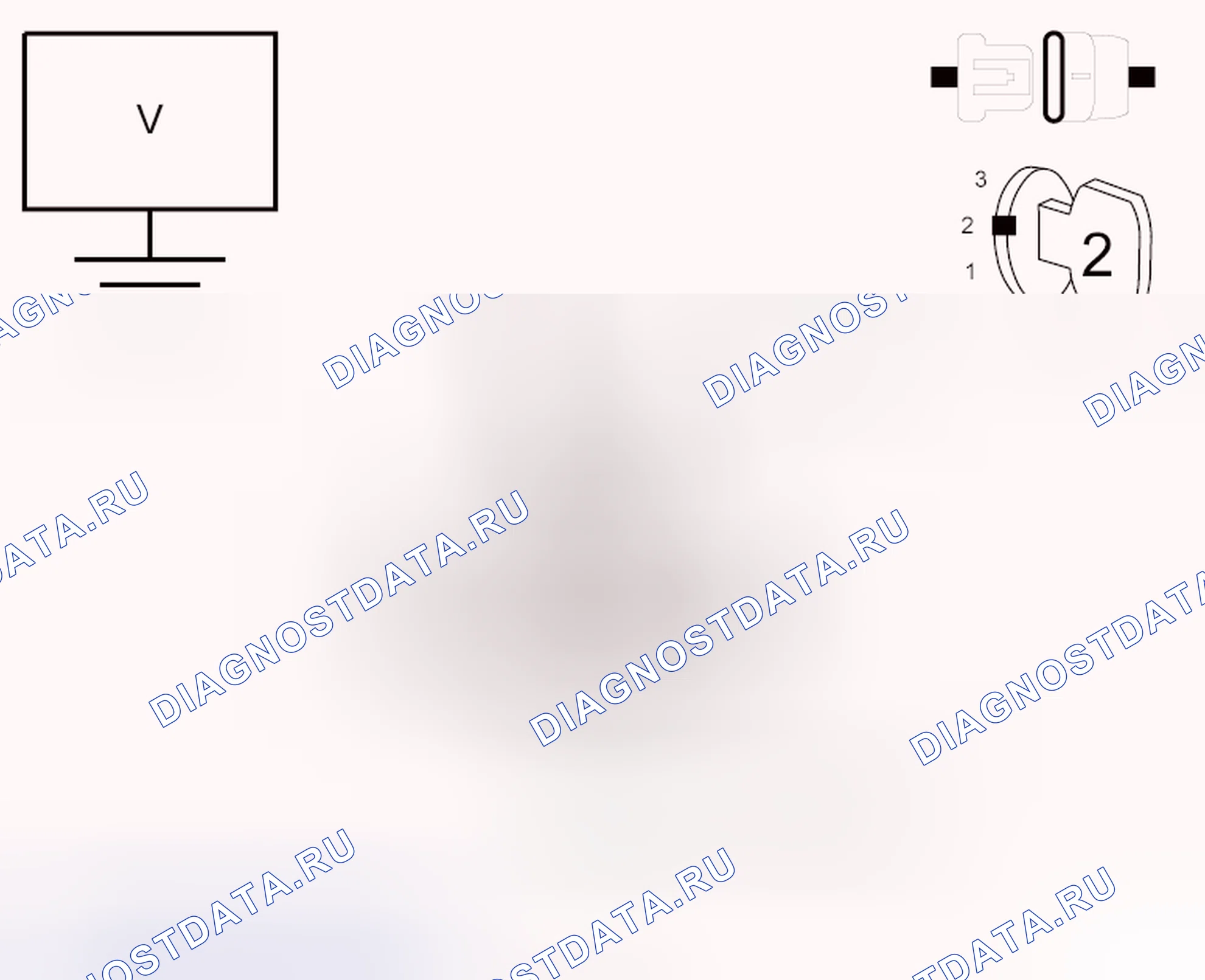 Рис. 392: ДИАГНОСТИЧЕСКИЙ ТЕСТ. Dodge Grand Caravan V