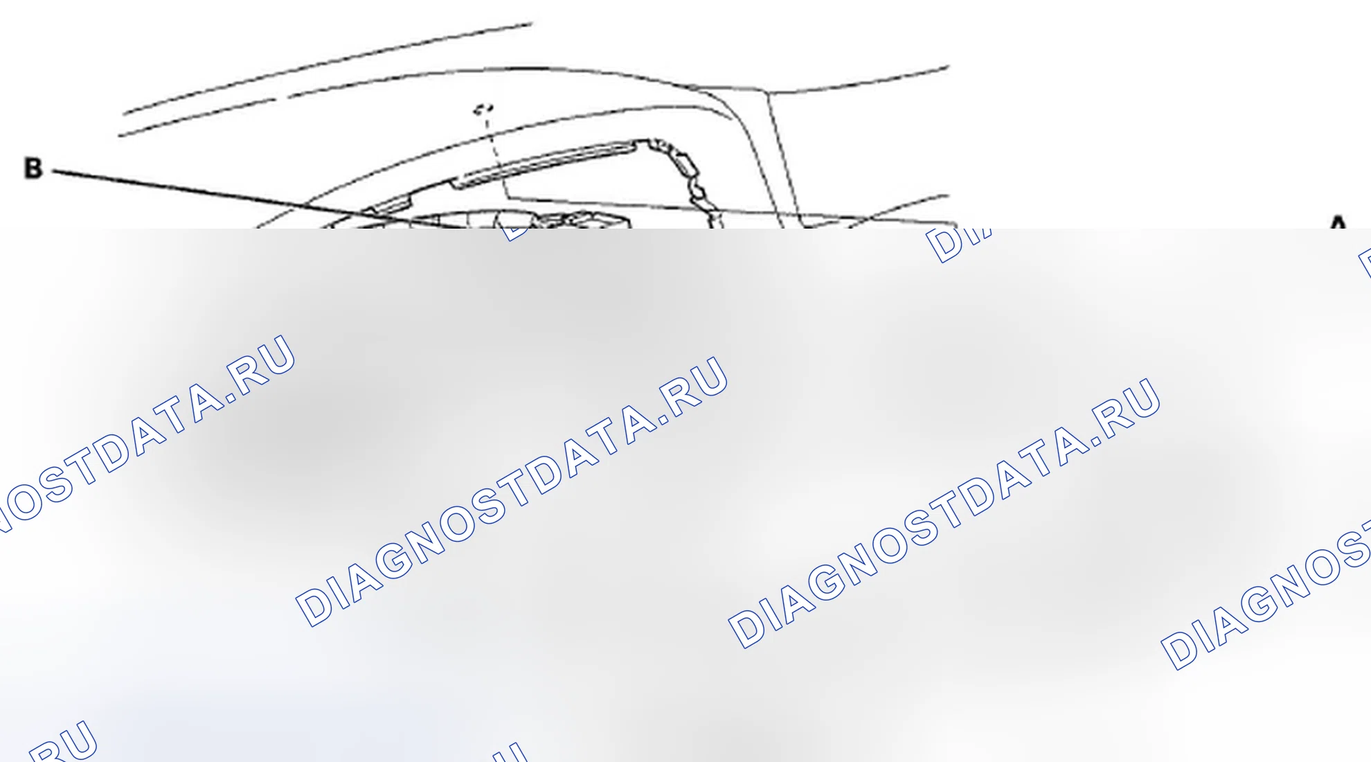 Рис. 13: Замена модуля управления манометром. Honda Crosstour I