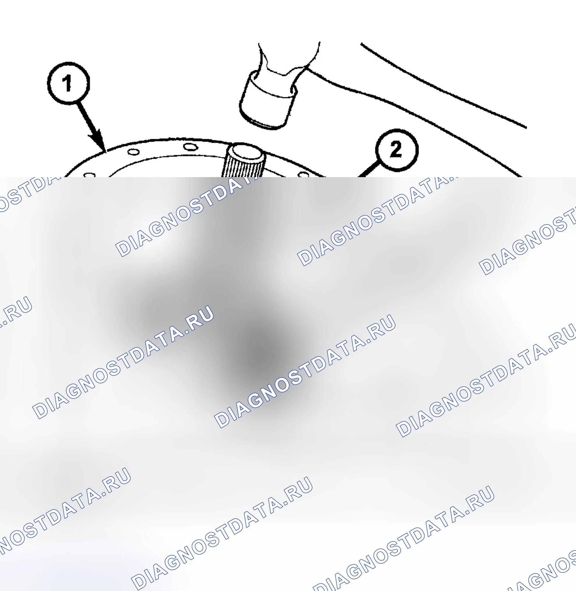 Рис. 169: ПОДШИПНИКИ И УПЛОТНЕНИЯ. Dodge Pickup R1500 