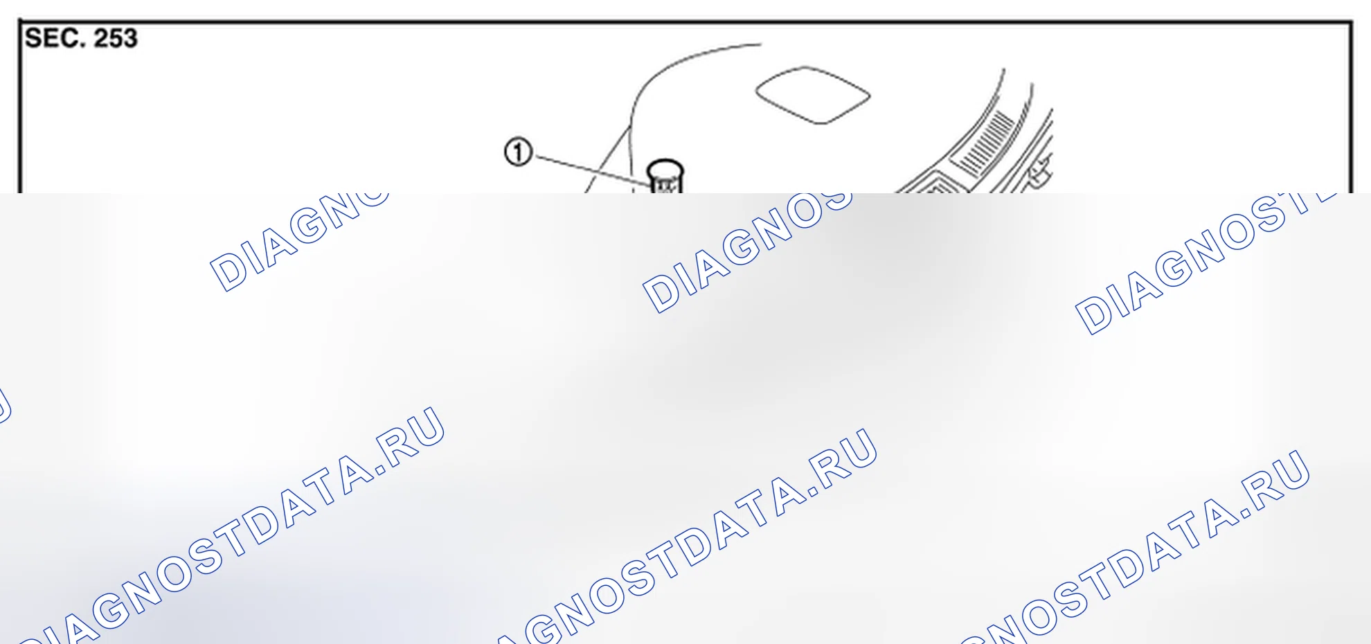 Рис. 24: Разнесенный вид. Infiniti FX37 II рестайлинг