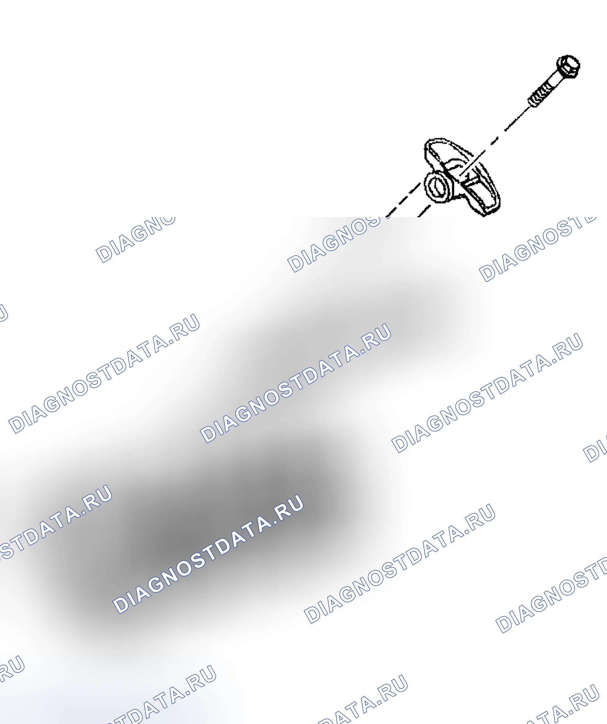 Рис. 534: Коромысло клапана и толкатель - Демонтаж. Chevrolet Impala VIII