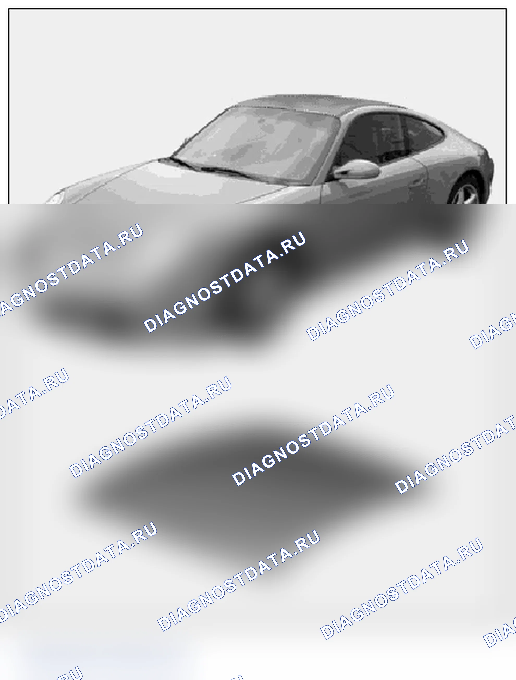 Рис. 512: Снятие крыши. Porsche 911 GT3 997