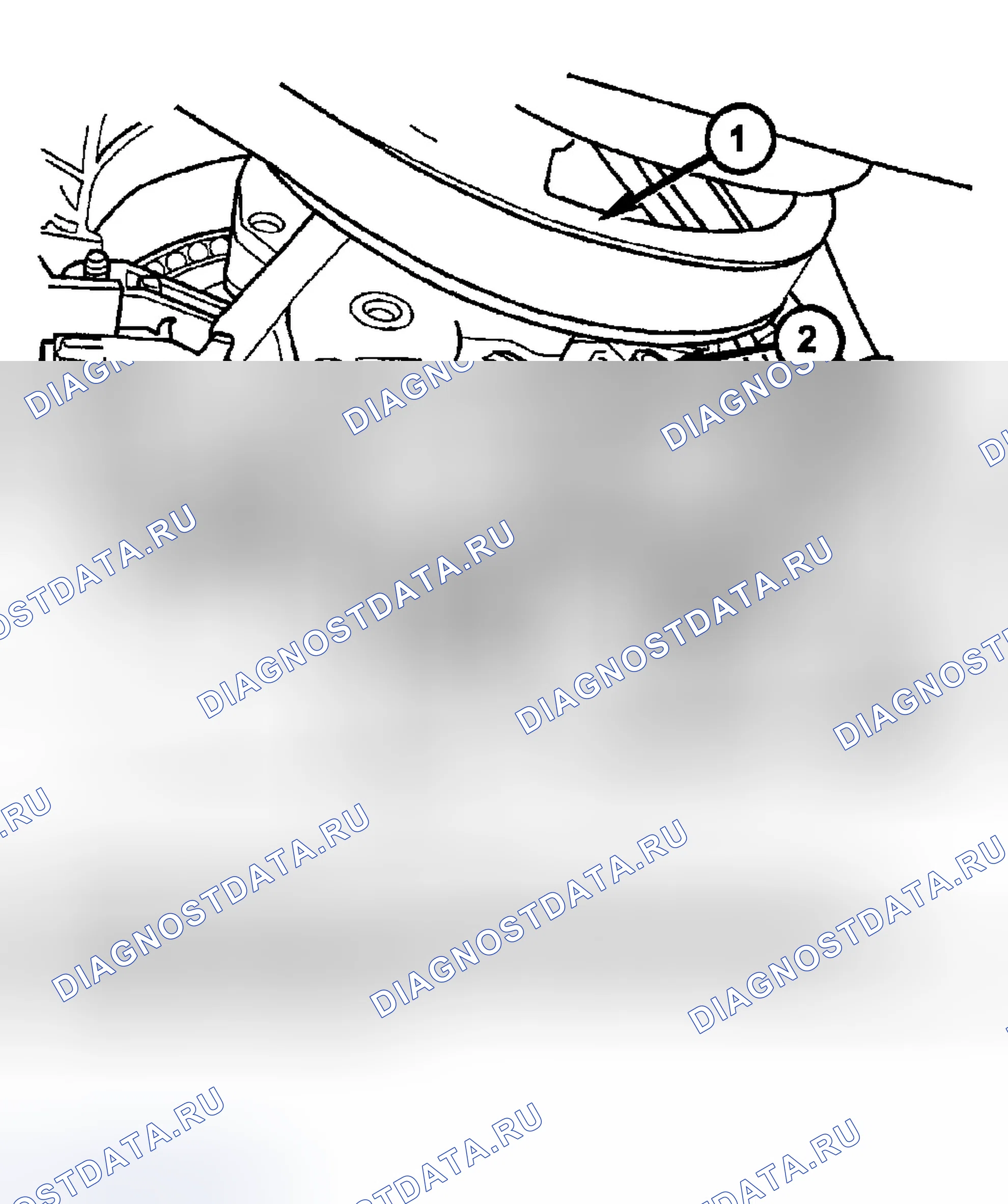 Рис. 41: ДЕМОНТАЖ. Dodge Pickup R1500 