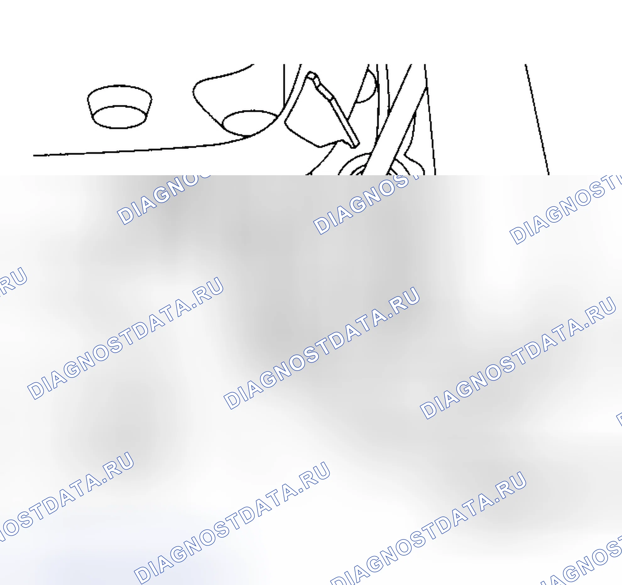 Рис. 6: ИДЕНТИФИКАЦИЯ ДВИГАТЕЛЯ. Volkswagen New Beetle A4