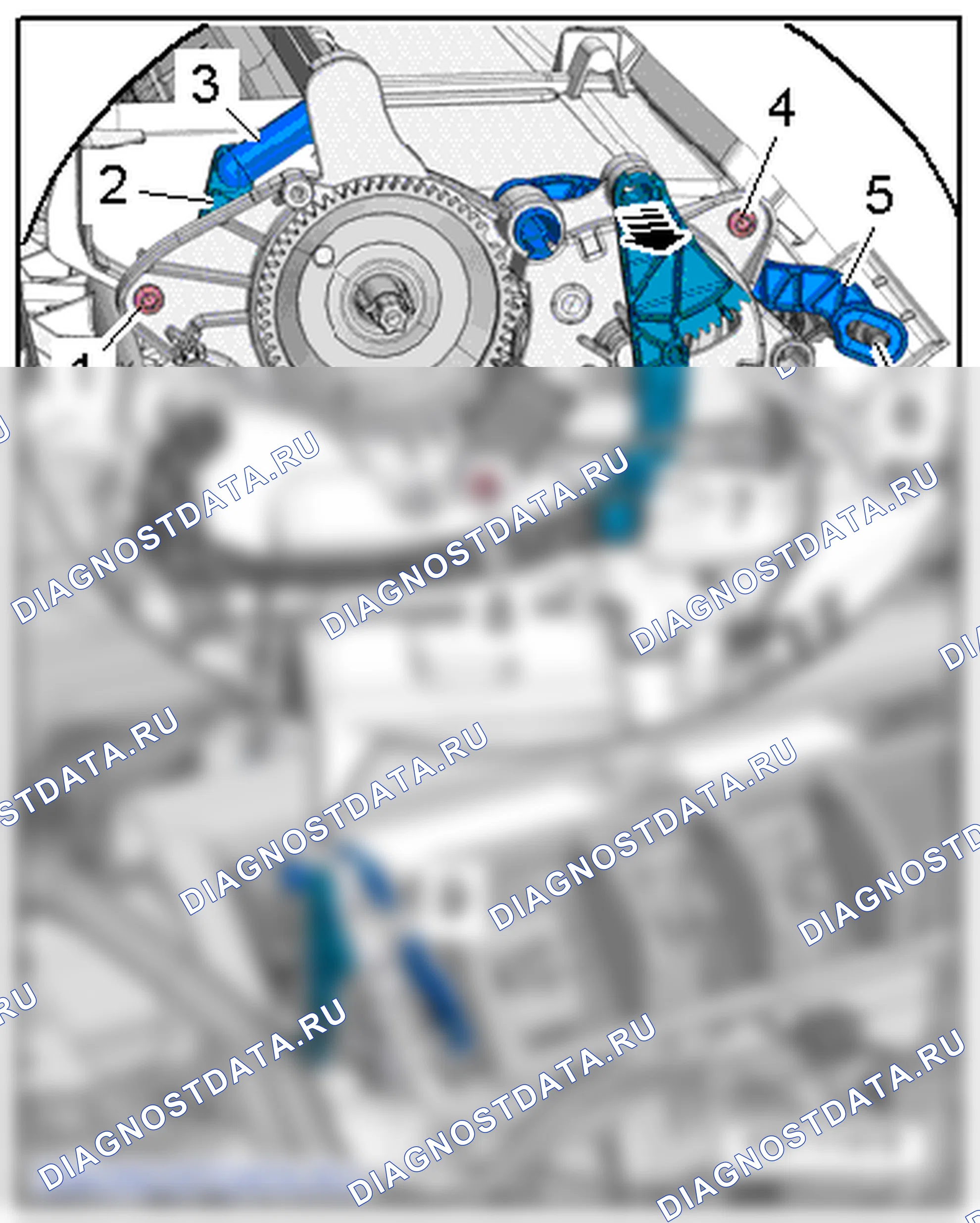 Исполнительные электродвигатели. Audi A3 8V