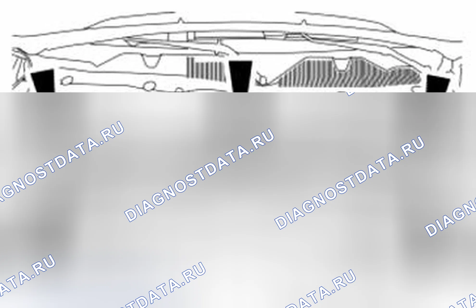 Рис. 1103: Удаление. Ford Mustang V рестайлинг