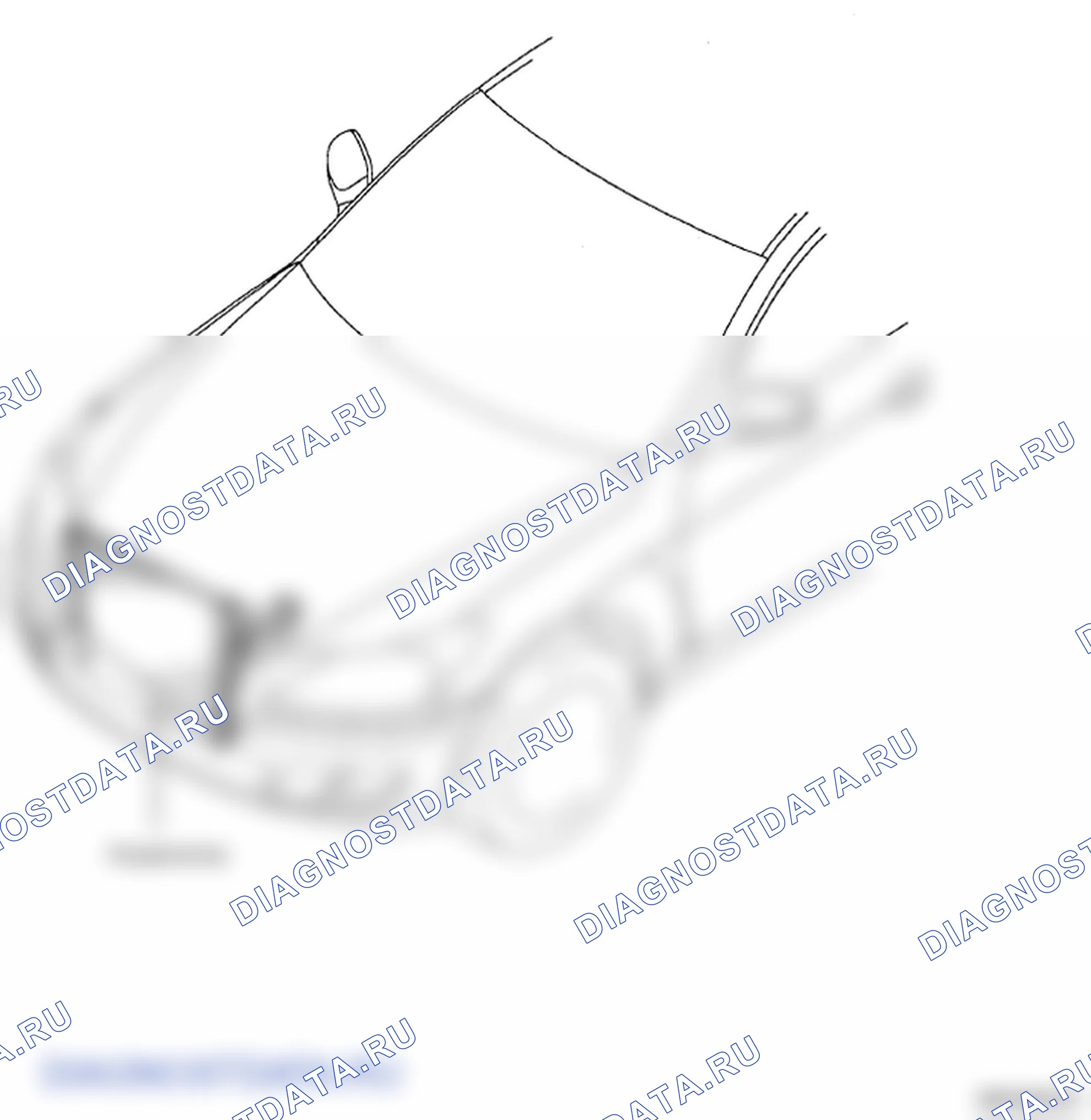 Рис. 35: Расположение компонентов. Hyundai Genesis I