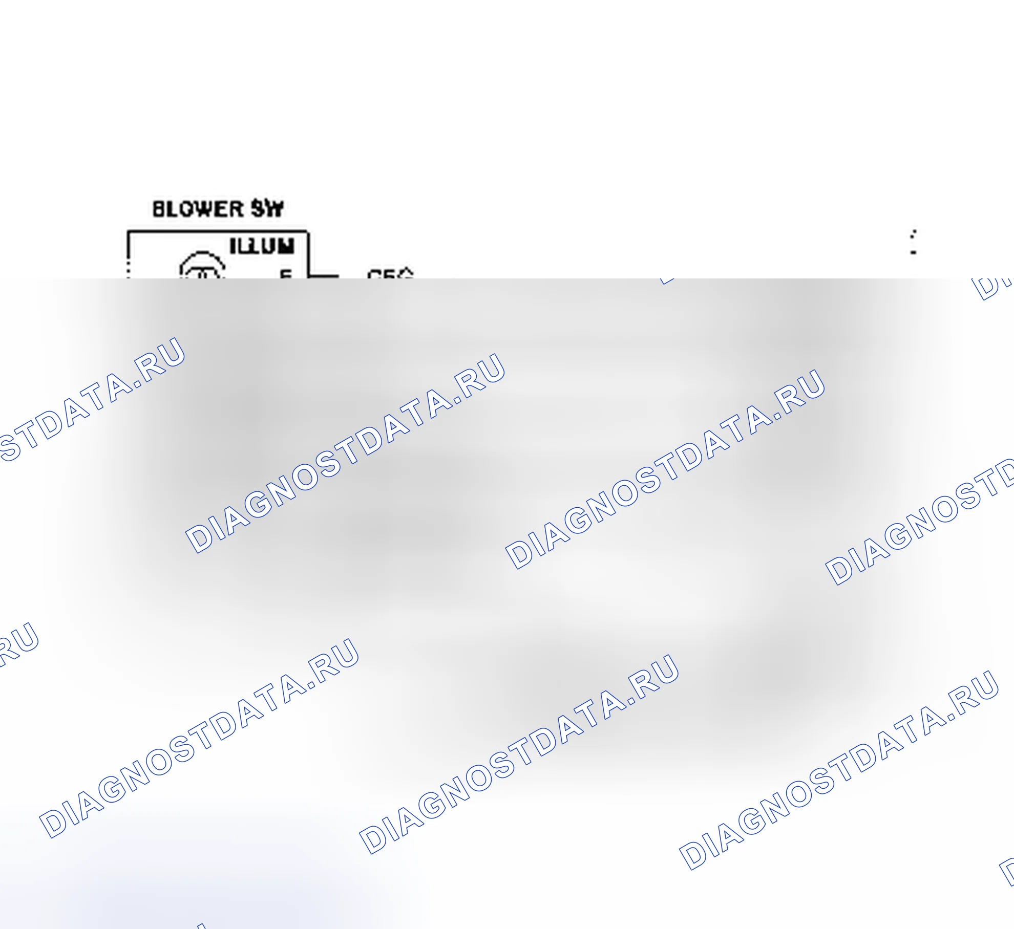 Рис. 6: Схема подключения нагревателя (кроме Horizon и Omni) (все модели Fwd). Chrysler Fifth Avenue II