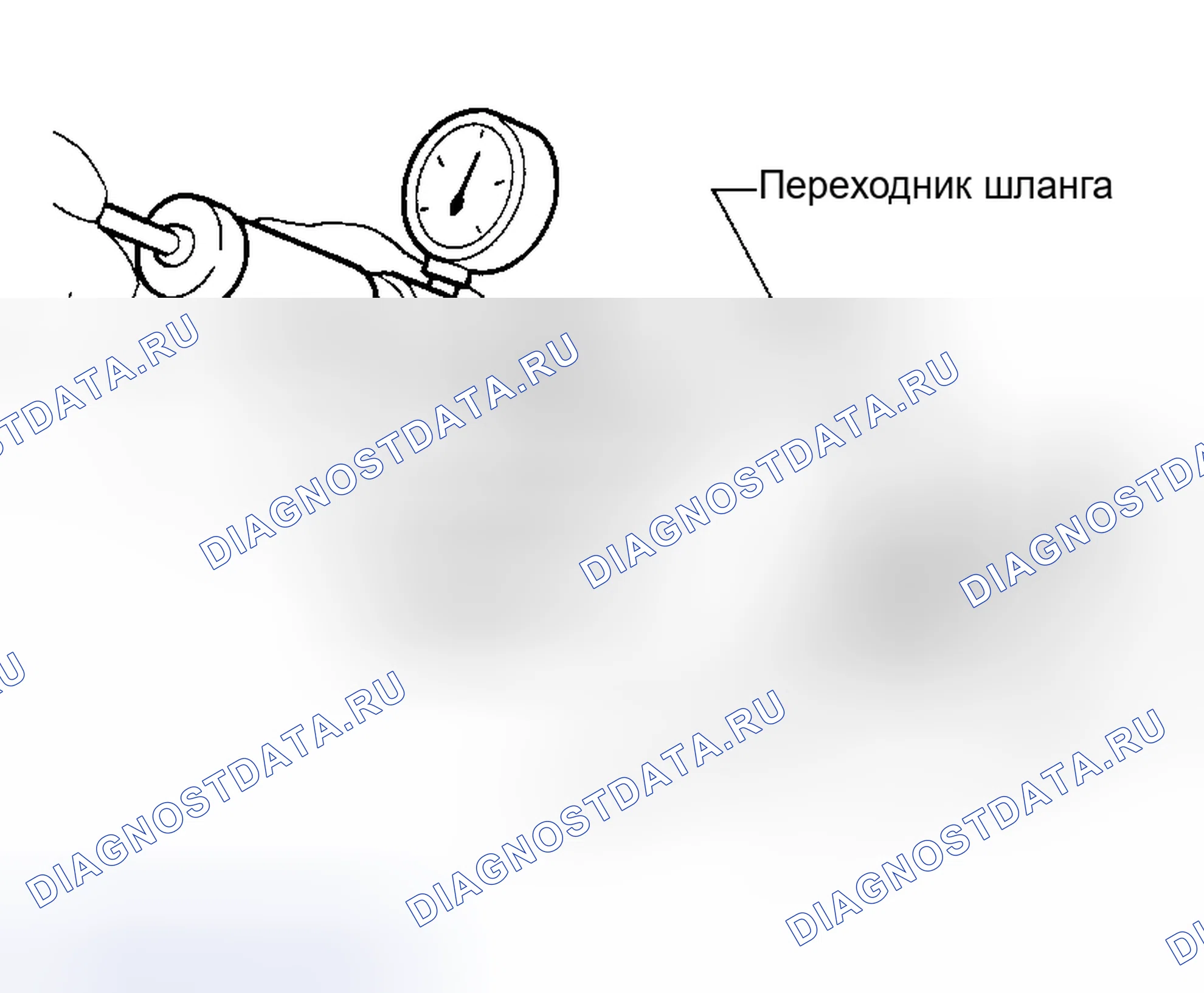 Рис. 31: Проверка системы охлаждения на наличие утечек. Infiniti I30 II