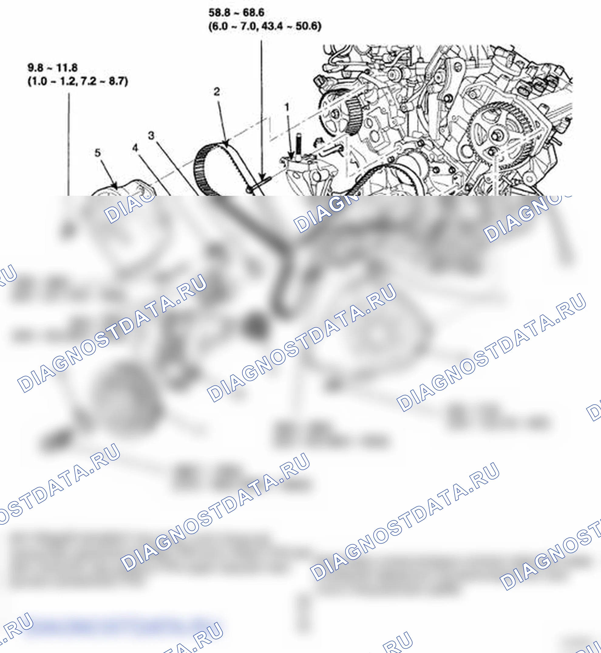 Рис. 66: КОМПОНЕНТЫ. Hyundai Santa Fe II