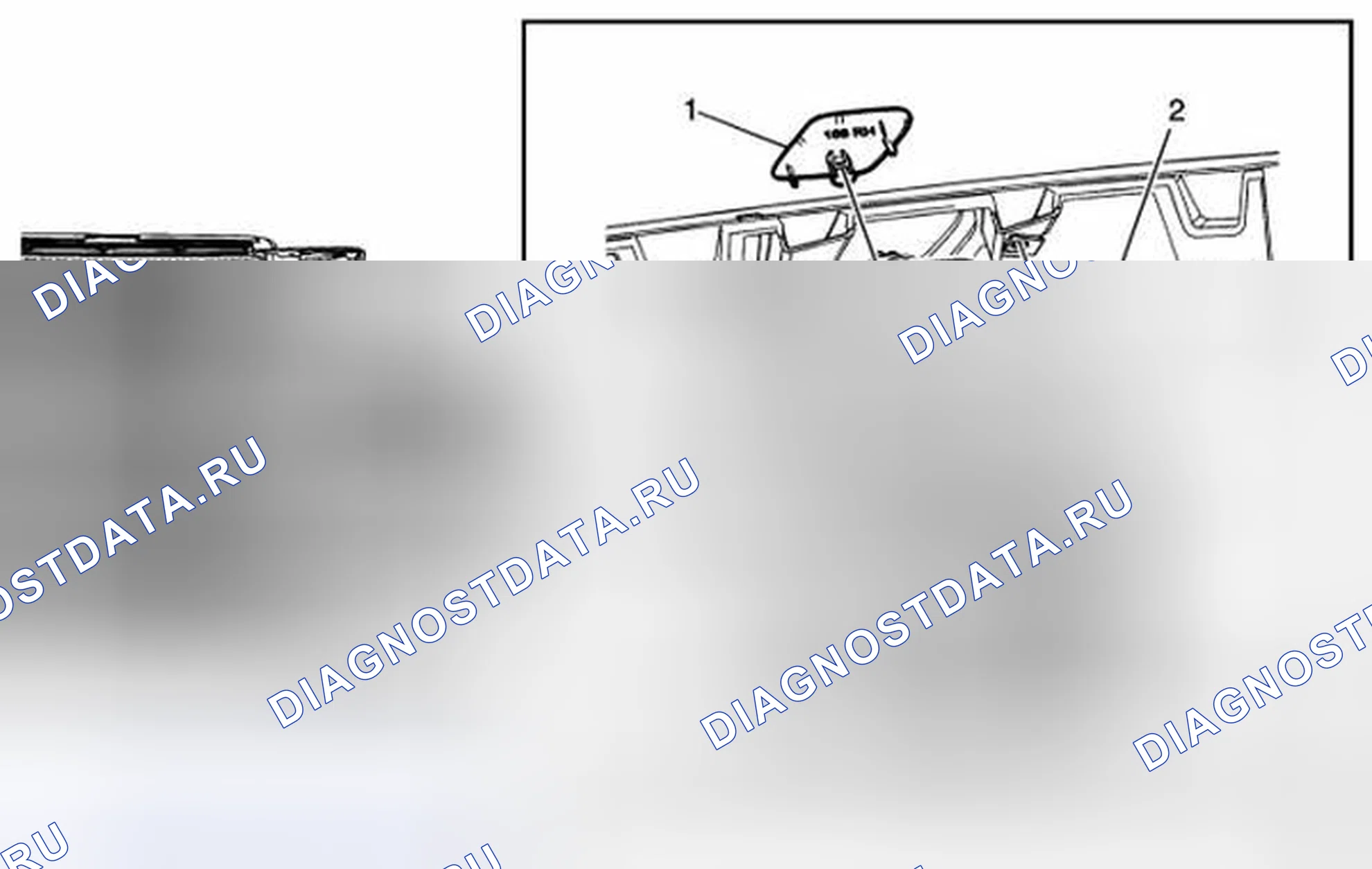 Рис. 7: Замена насадки омывателя фар. Kia Optima I