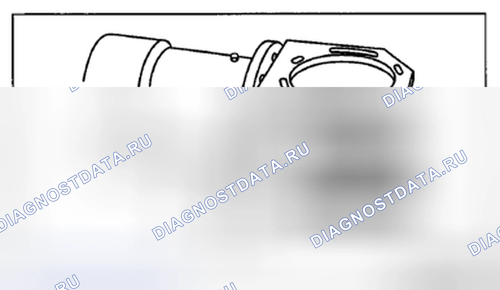 Рис. 38: Демонтаж задней крышки Примечание. Mazda CX-7 I рестайлинг