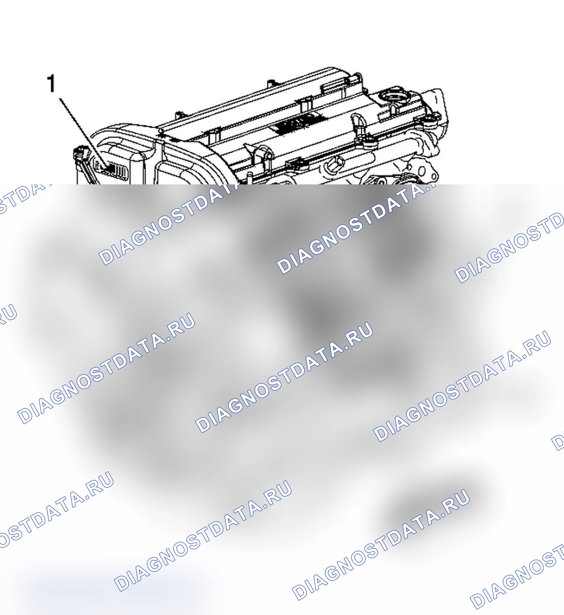 Рис. 83: Идентификация двигателя. Pontiac G6 I final