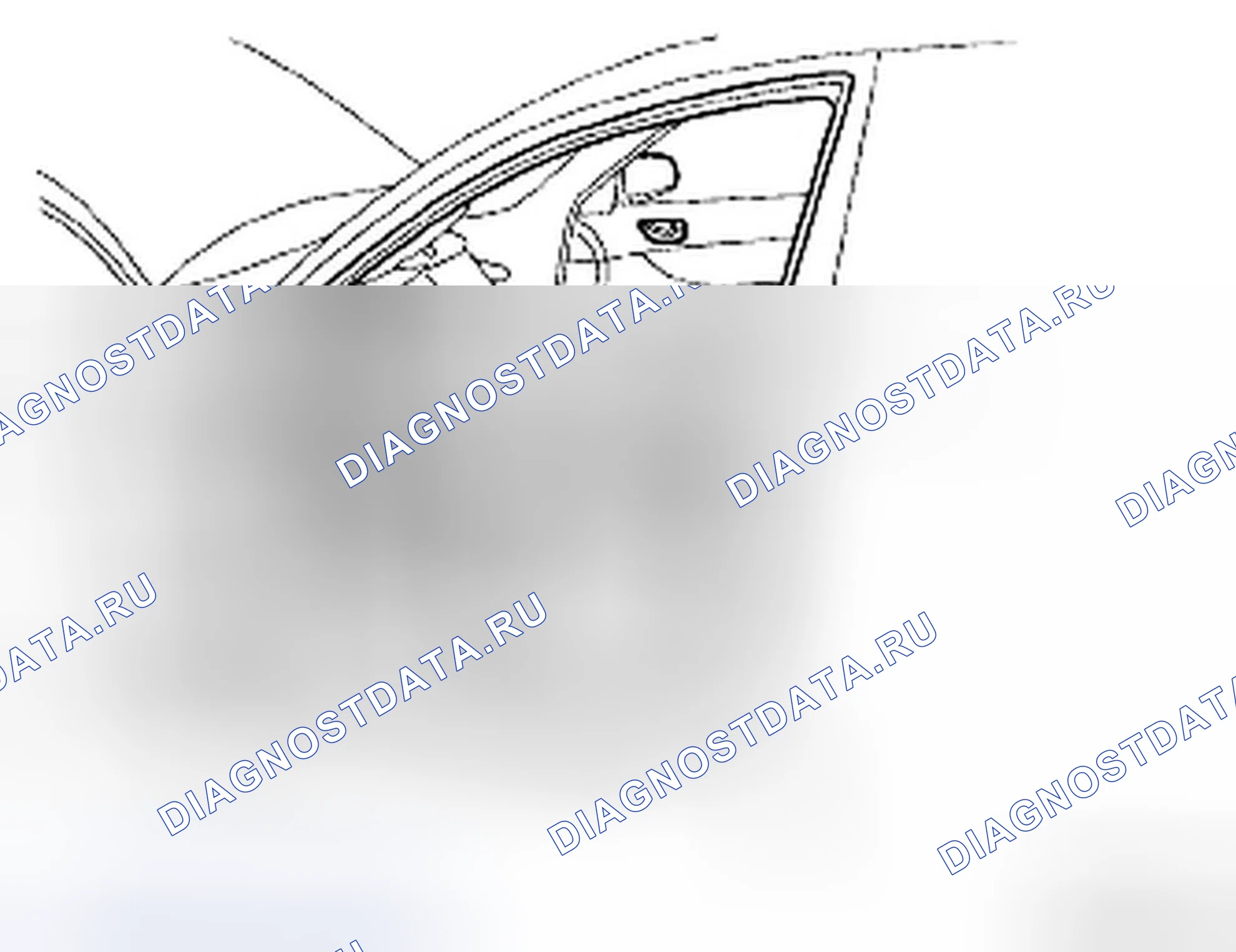Рис. 51: ЗАМЕНА АТМОСФЕРНОЙ ПОЛОСЫ КУЗОВА. Hyundai Azera I