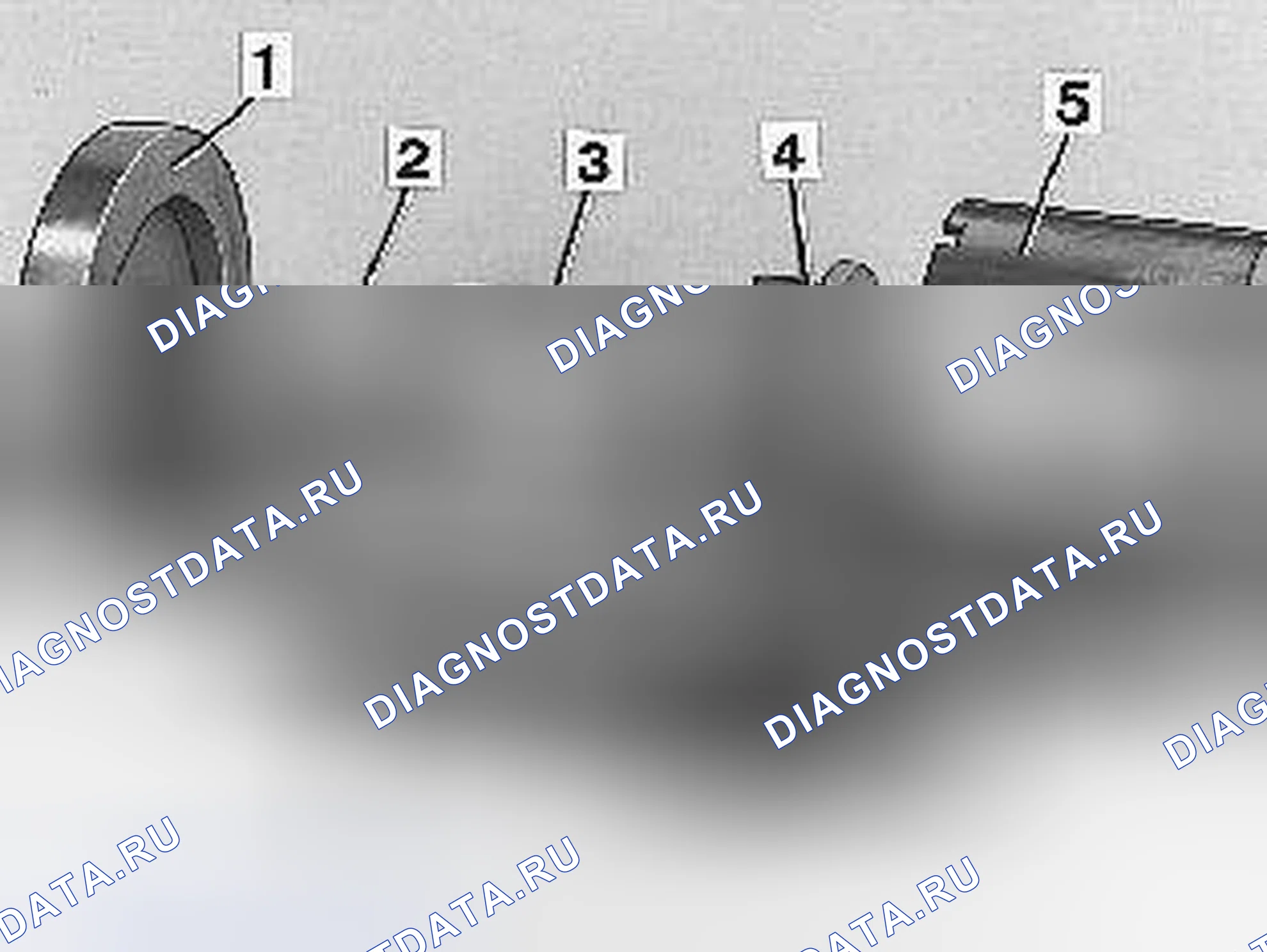 Рис. 82: Замена втулок подрамника. Volvo C70 I