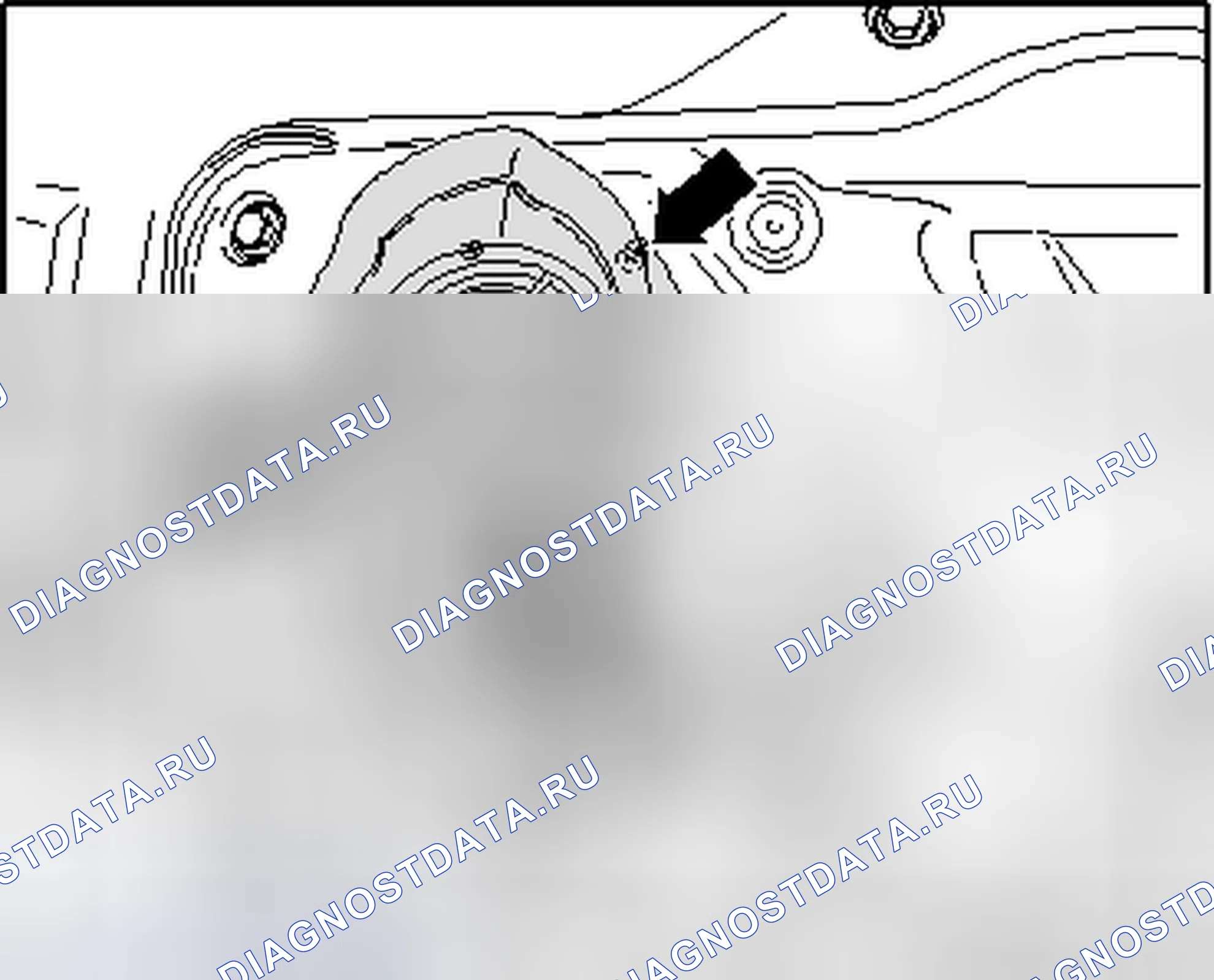 Рис. 77: ПЕРЕДНИЕ ДИНАМИКИ СРЕДНЕГО ДИАПАЗОНА. Volkswagen Eos I