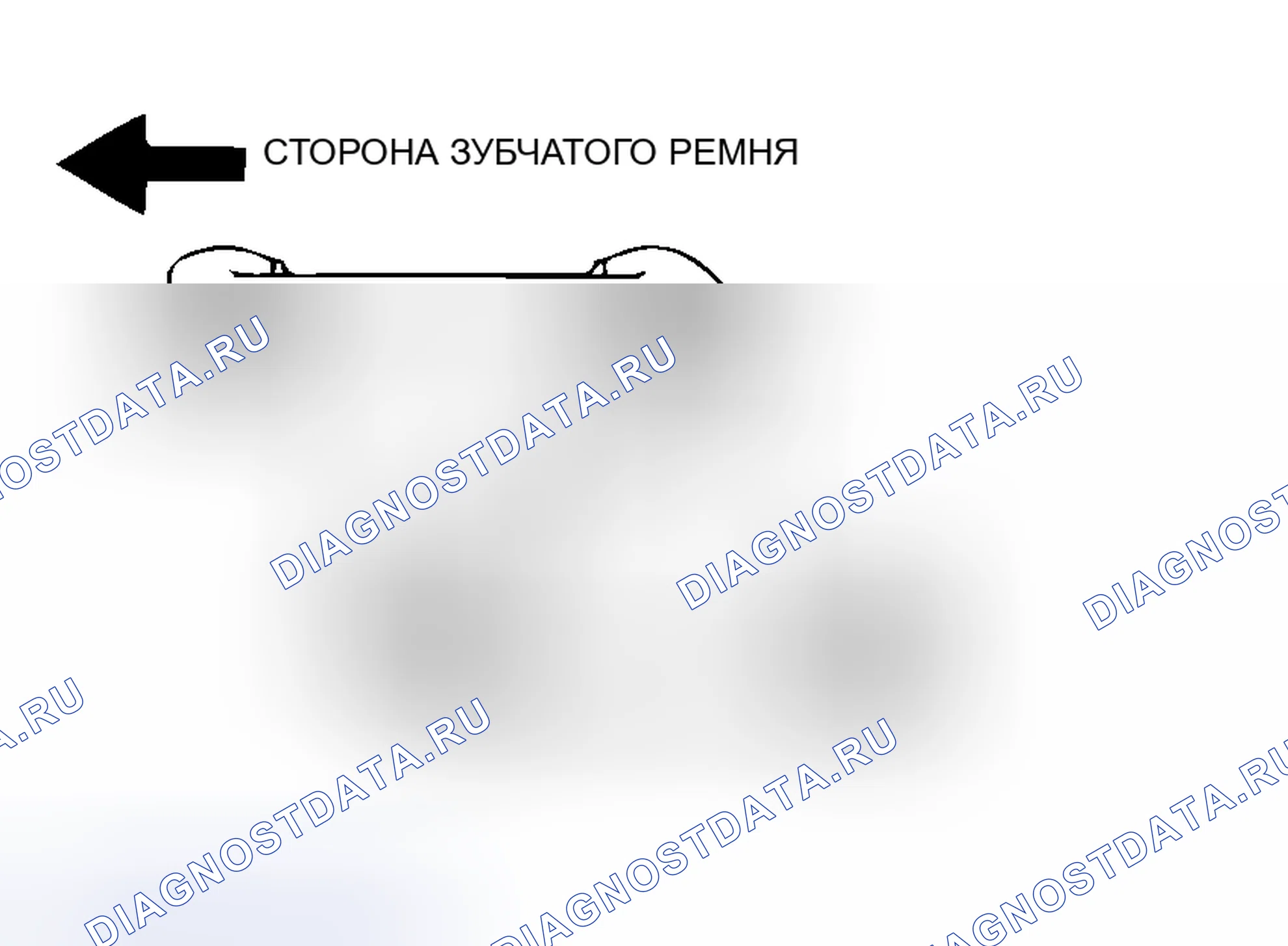 Рис. 135: > > A < < УСТАНОВКА КРОНШТЕЙНА ДАТЧИКА ДЕТОНАЦИИ. Honda Grace I