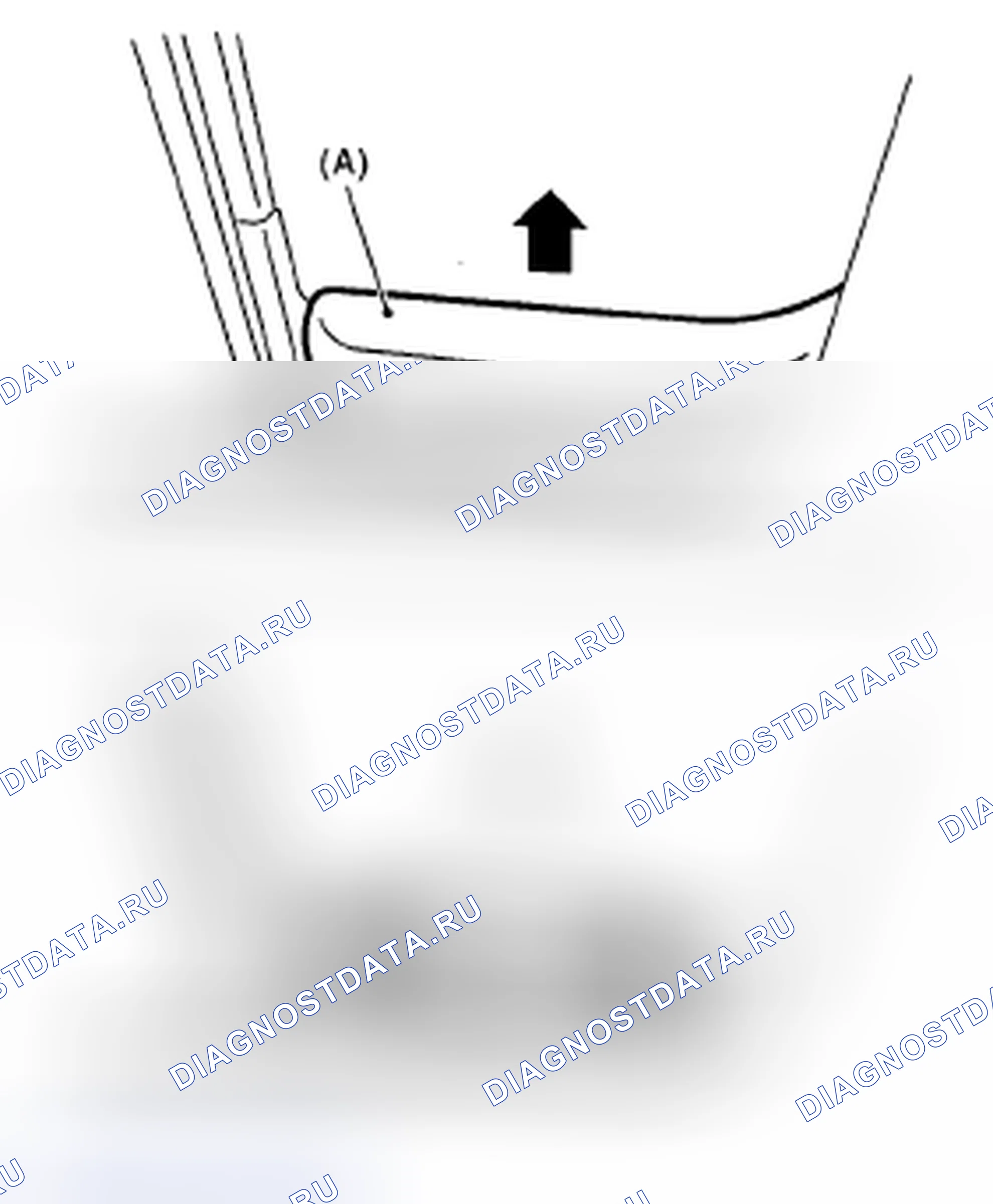 Рис. 5: МОДЕЛЬ ВАГОНА (СПЕРЕДИ). Subaru Legacy BL/BP рестайлинг