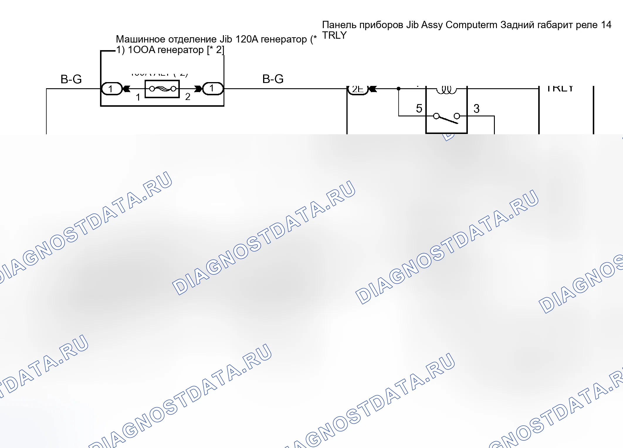 Рис. 22: электросхема. Toyota Camry XV30