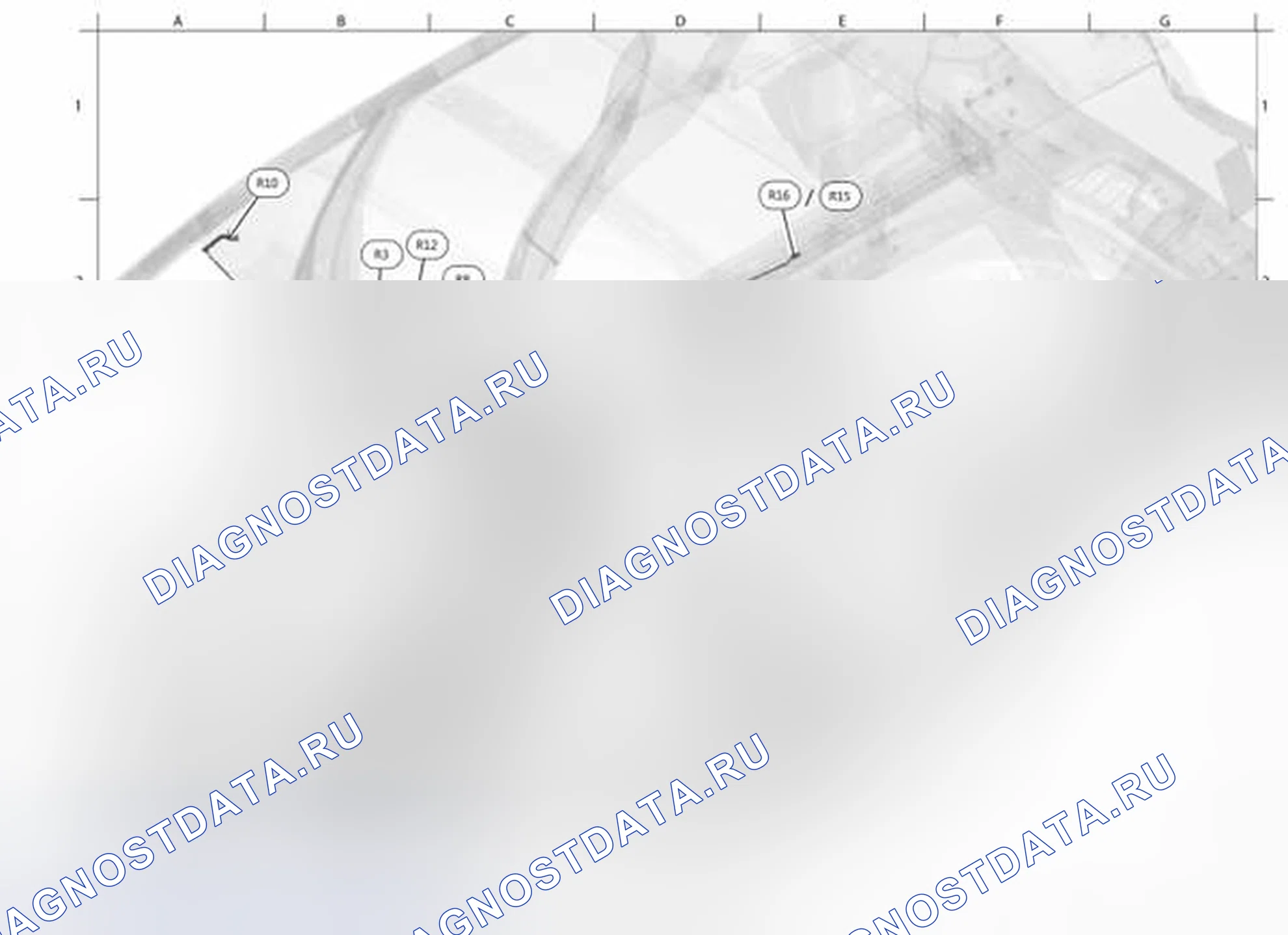 Рис. 11: ЖГУТ КОМНАТНЫХ ЛАМП. Nissan Rogue II