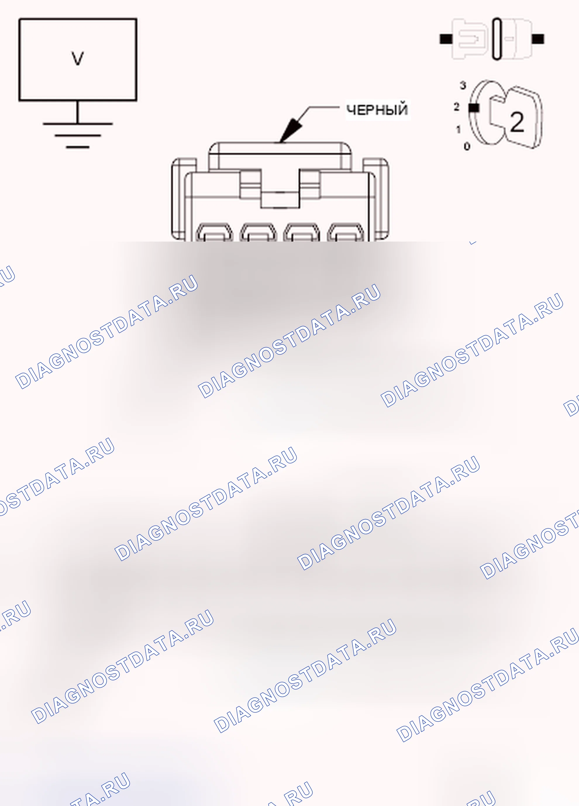 Рис. 100: ДИАГНОСТИЧЕСКИЙ ТЕСТ. Dodge Grand Caravan V