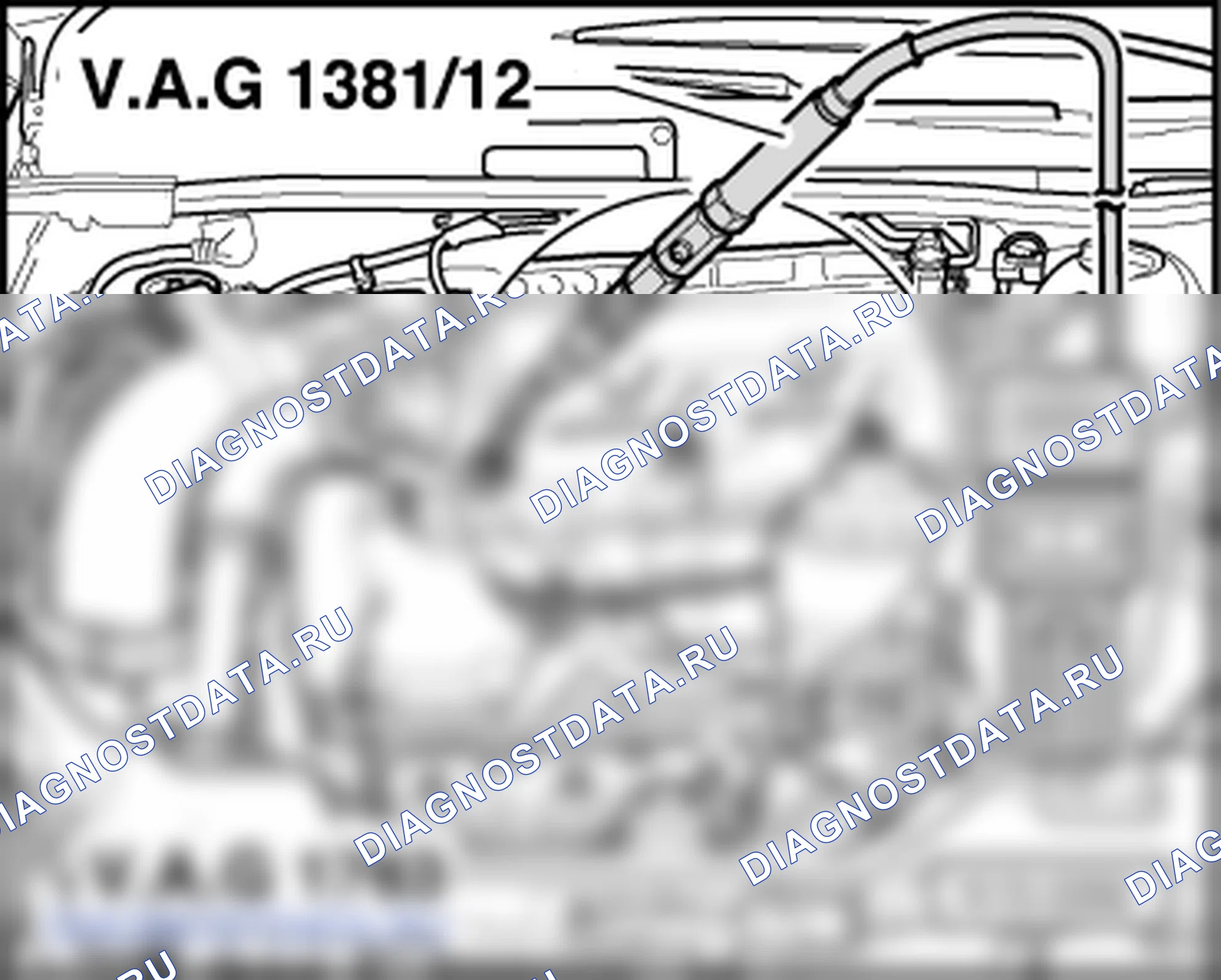 Как снять и установить головку блока цилиндров (1,4/51; 55; 59 кВт TDI PD). Skoda Fabia I