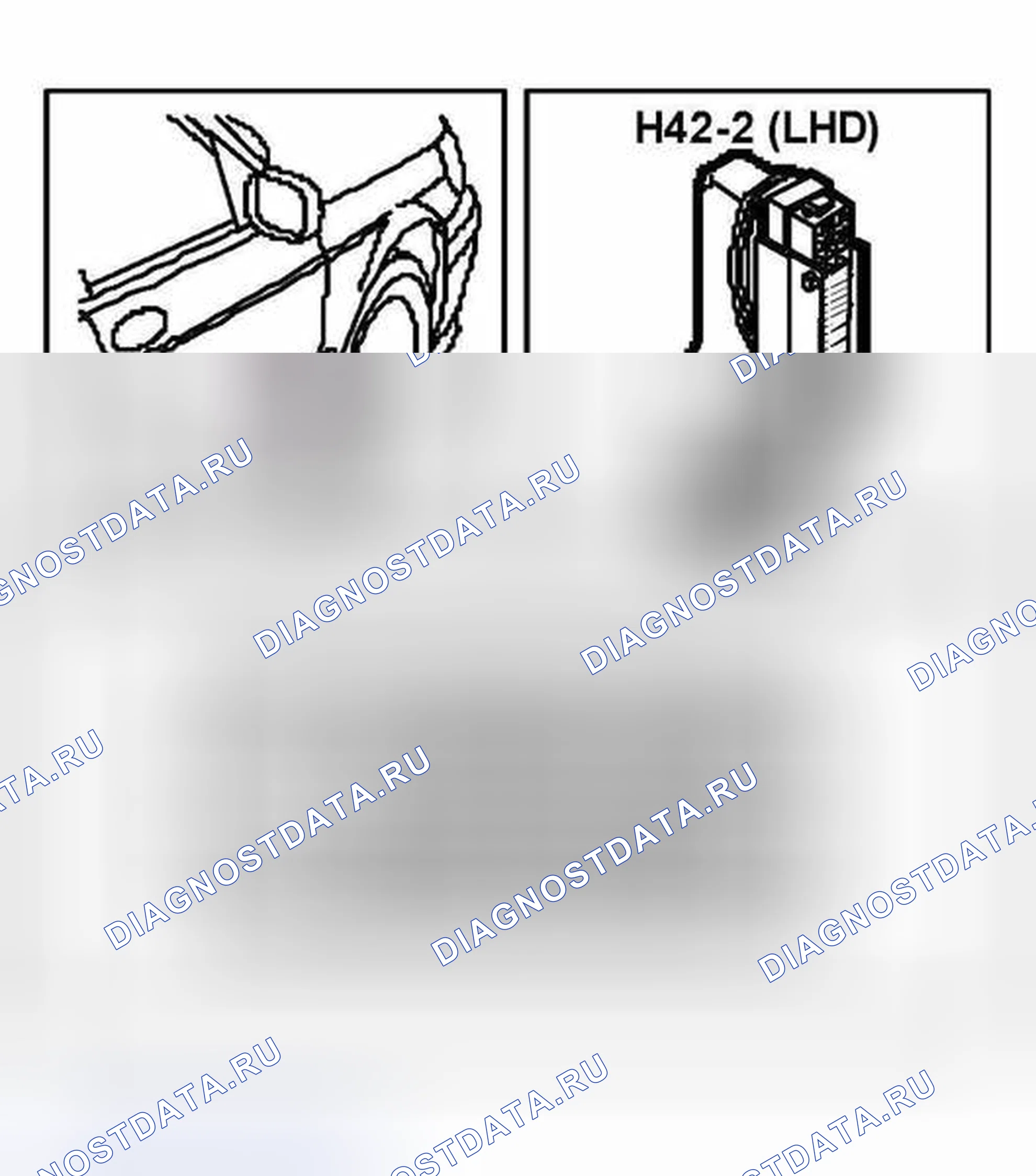 Рис. 284: Разъем H42-2. Kia Picanto II рестайлинг