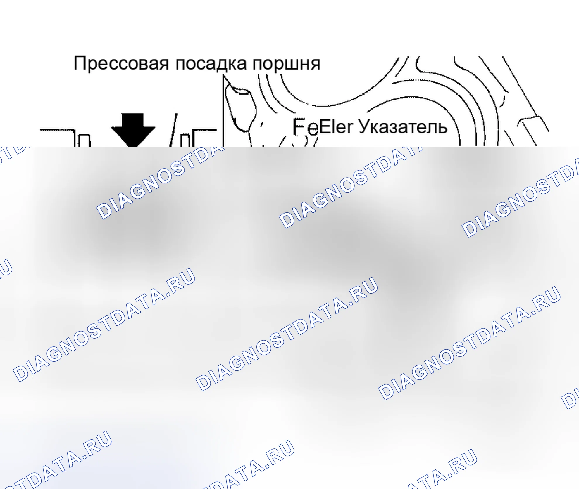 Рис. 281: ЗАЗОР ТОРЦА ПОРШНЕВОГО КОЛЬЦА. Honda Jazz AA I