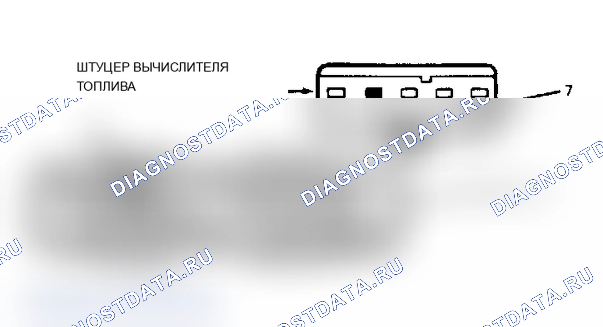 Рис. 21: Неверное расстояние до пустого дисплея (тест D). Mercury Tracer pre-I