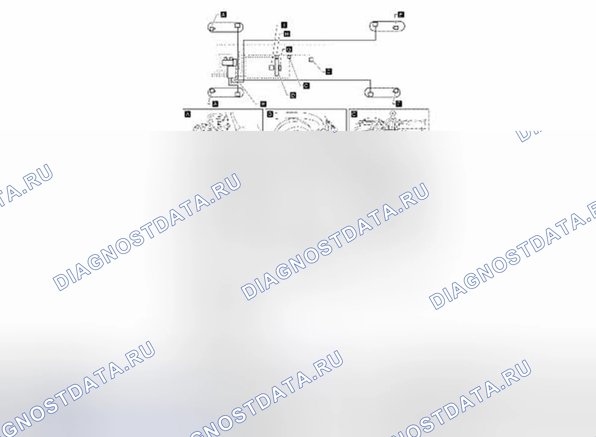 Рис. 91: VDC: расположение компонентов. Suzuki Equator I