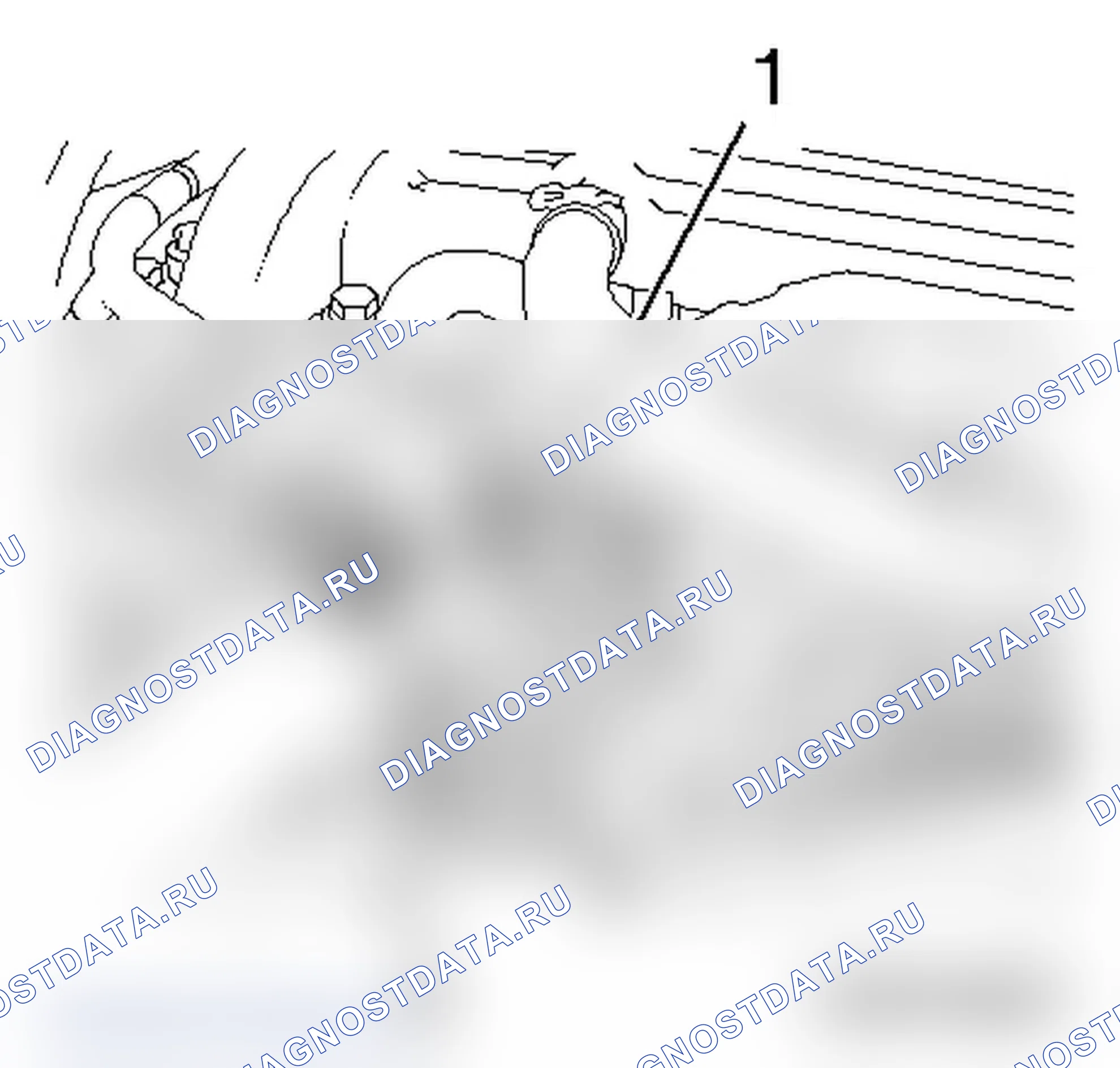 Снять и установить двигатель (правостороннее управление, AT). Opel Zafira B