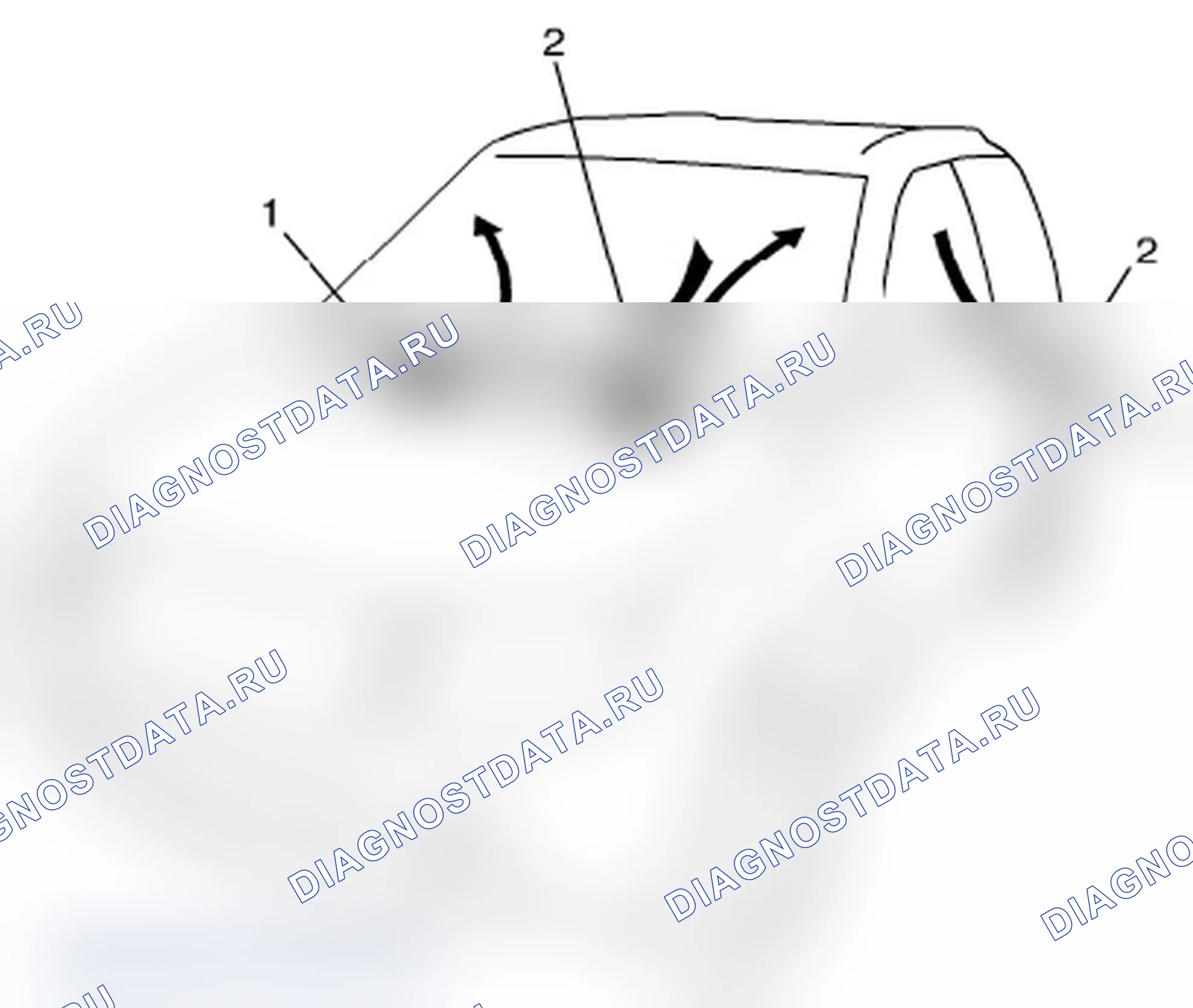 Рис. 24: Конструкция вентиляции кузова. Suzuki Grand Vitara II рестайлинг
