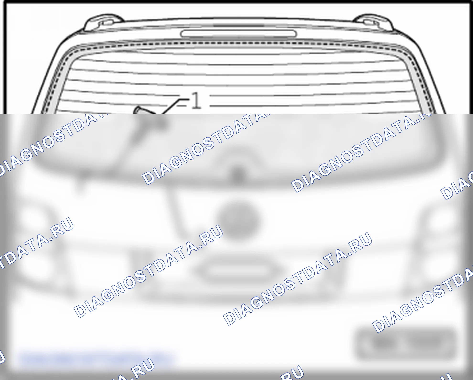 Вклеенные стёкла. Volkswagen Touran I