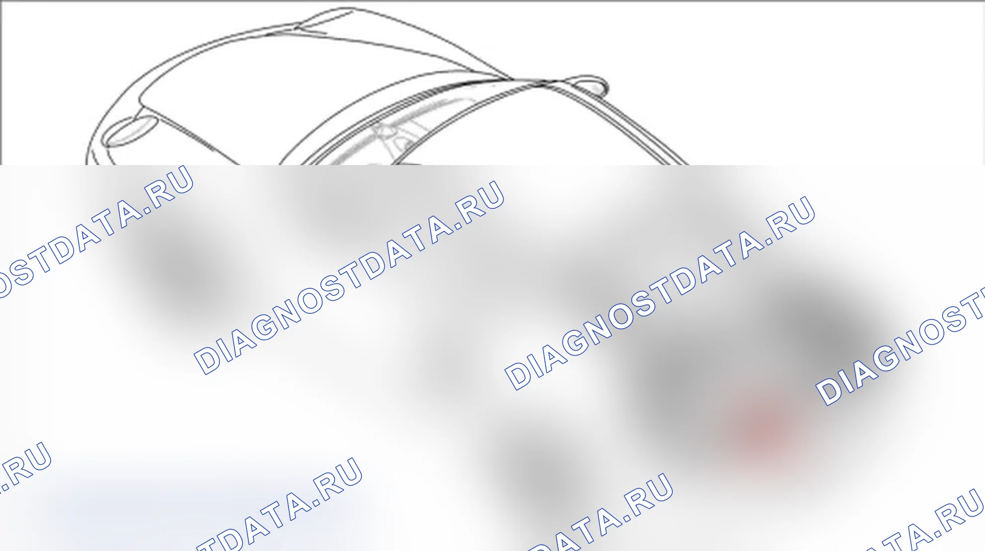 Рис. 44: Удаление ковровой подкладки для заднего спойлера. Porsche Boxster S 987