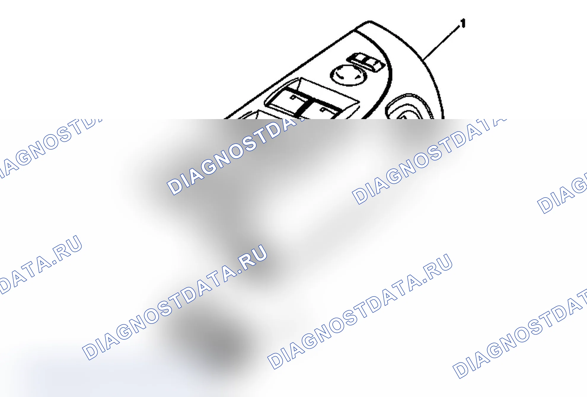 Рис. 17: Замена переключателя блокировки дверей - спереди (с DL8 и без ТА). Chevrolet Silverado 3500 HD 