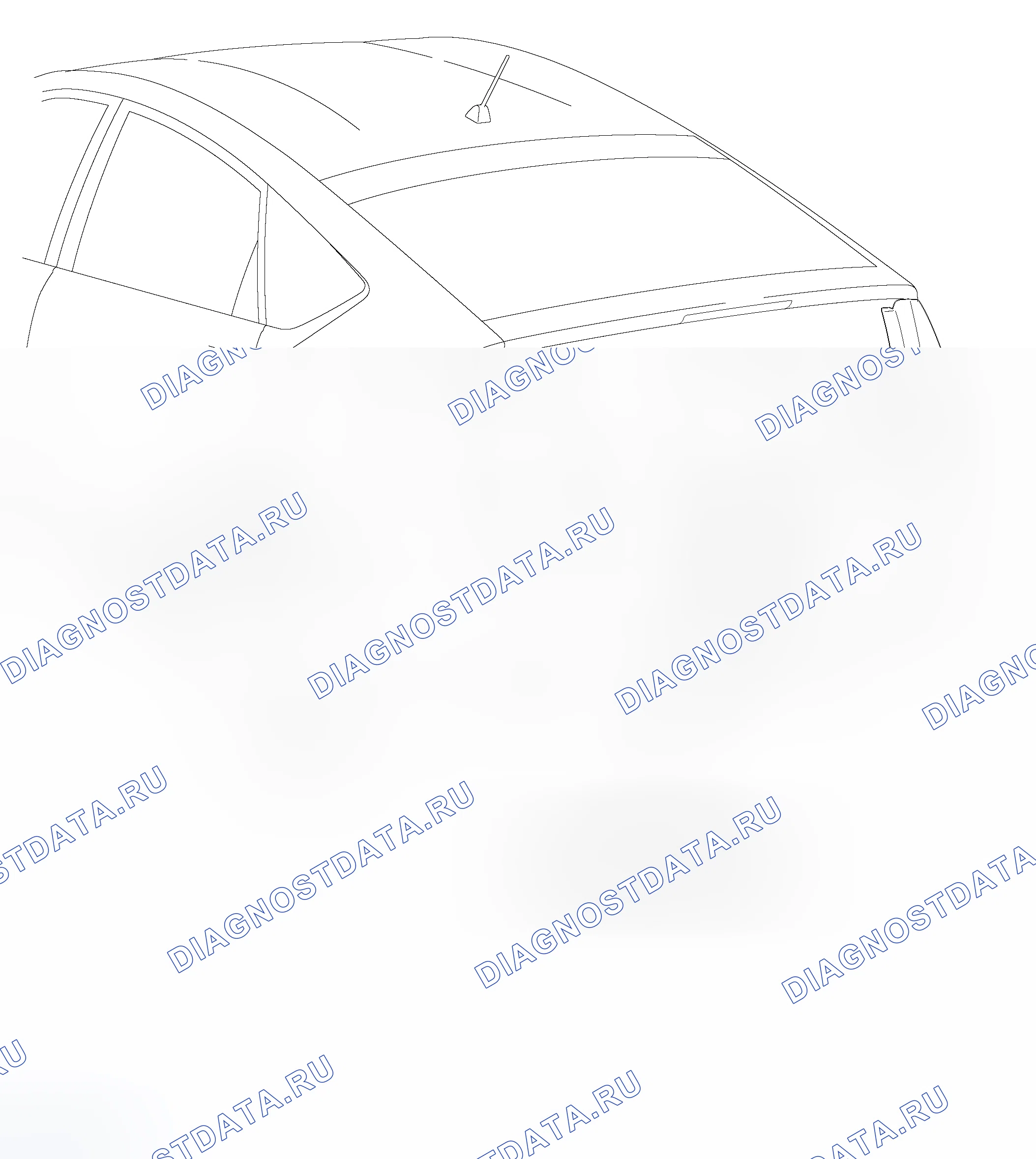 Рис. 126: КОМПОНЕНТЫ. Toyota Prius II рестайлинг