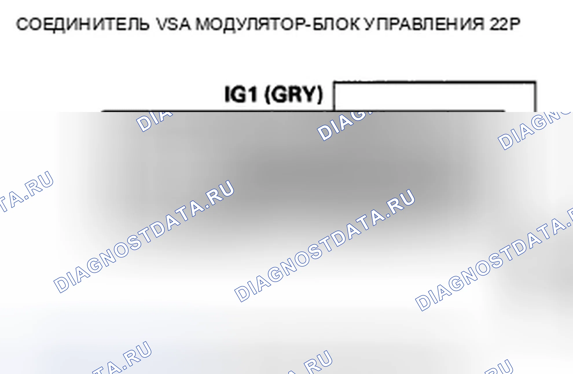 Рис. 174: Индикатор ABS, индикатор тормозной системы и индикатор VSA не гаснут. Honda Crosstour I