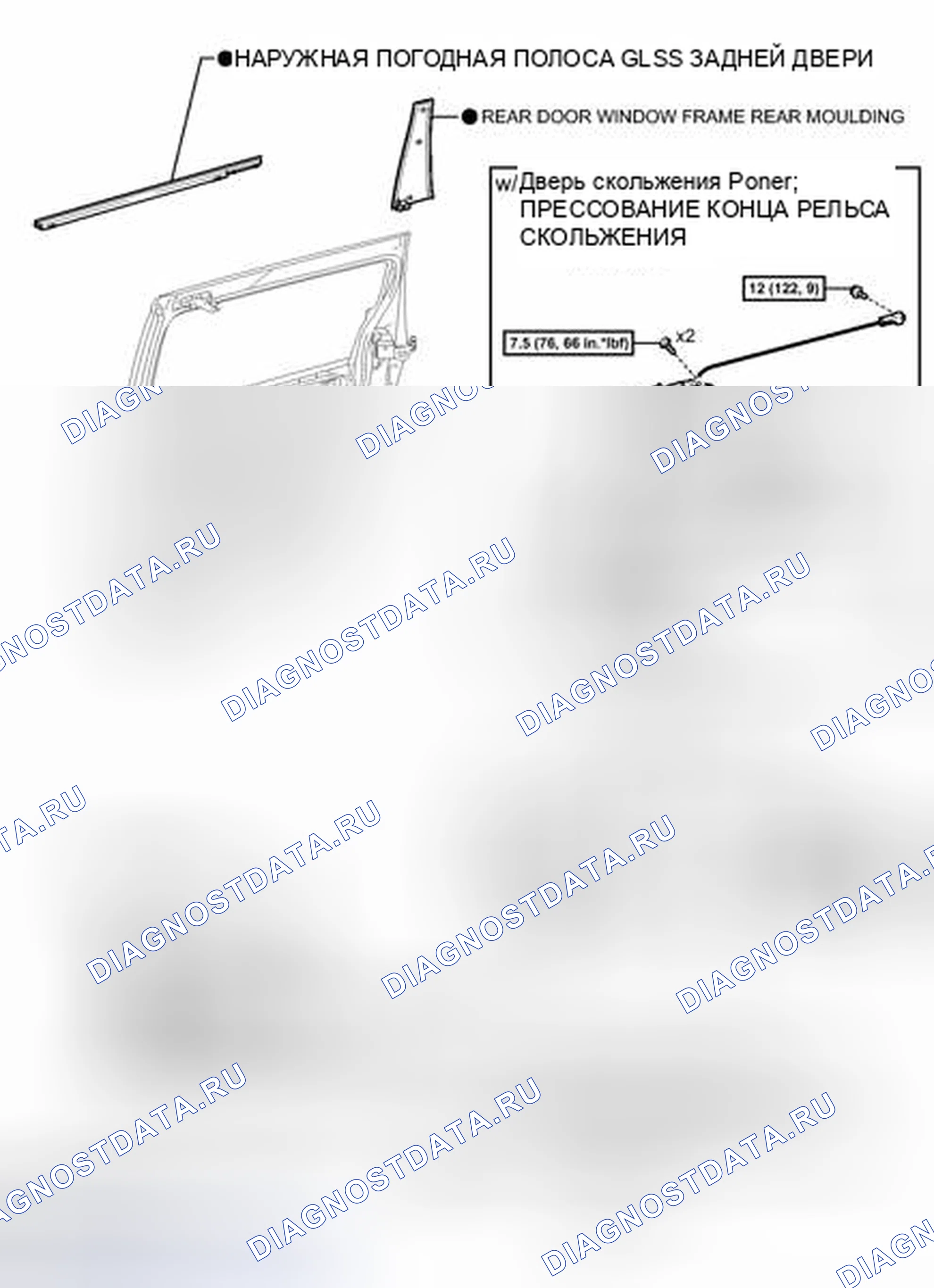 Рис. 181: ИЛЛЮСТРАЦИЯ. Toyota Sienna III