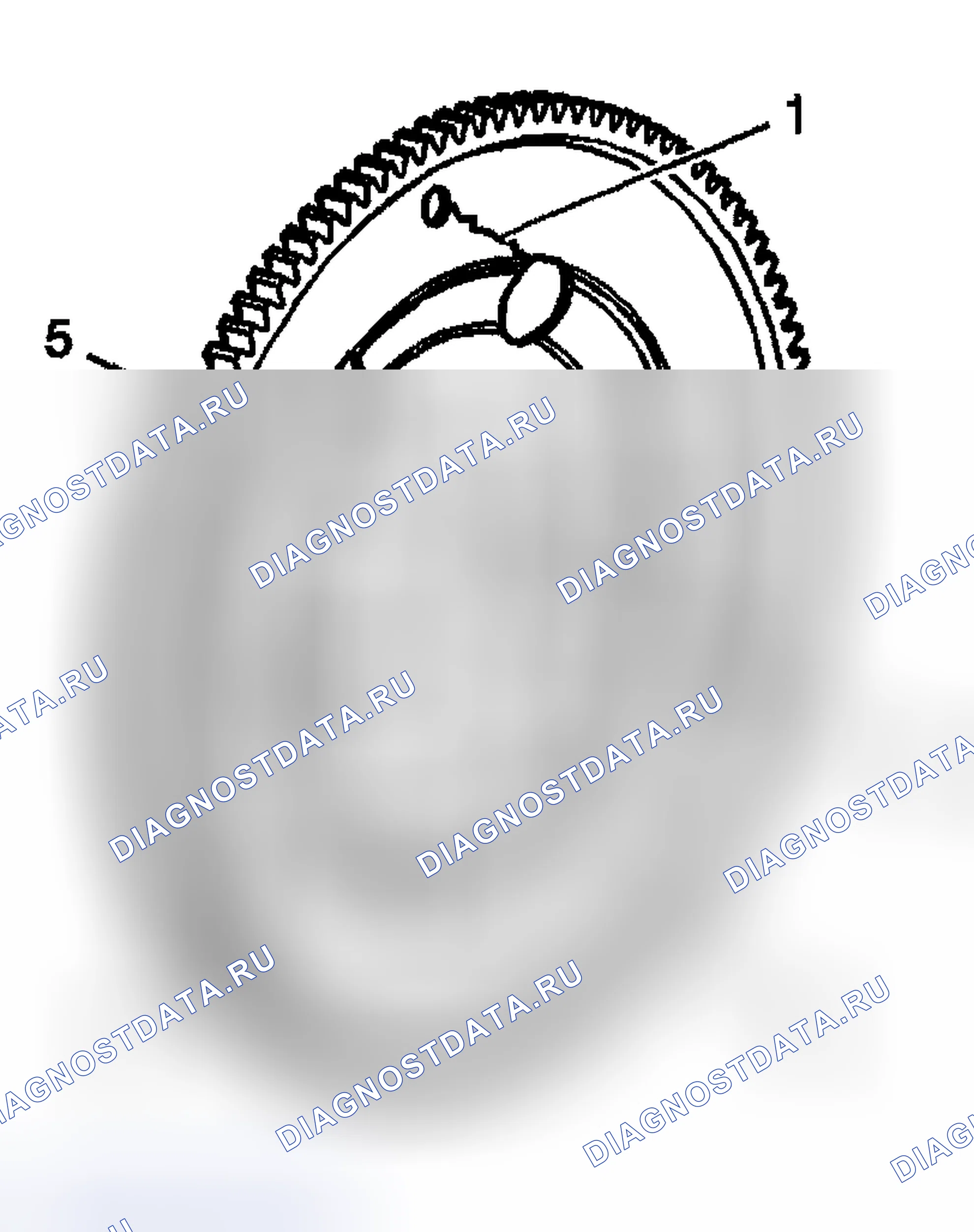 Рис. 1202: Проверка механической части двигателя. Hyundai Terracan I