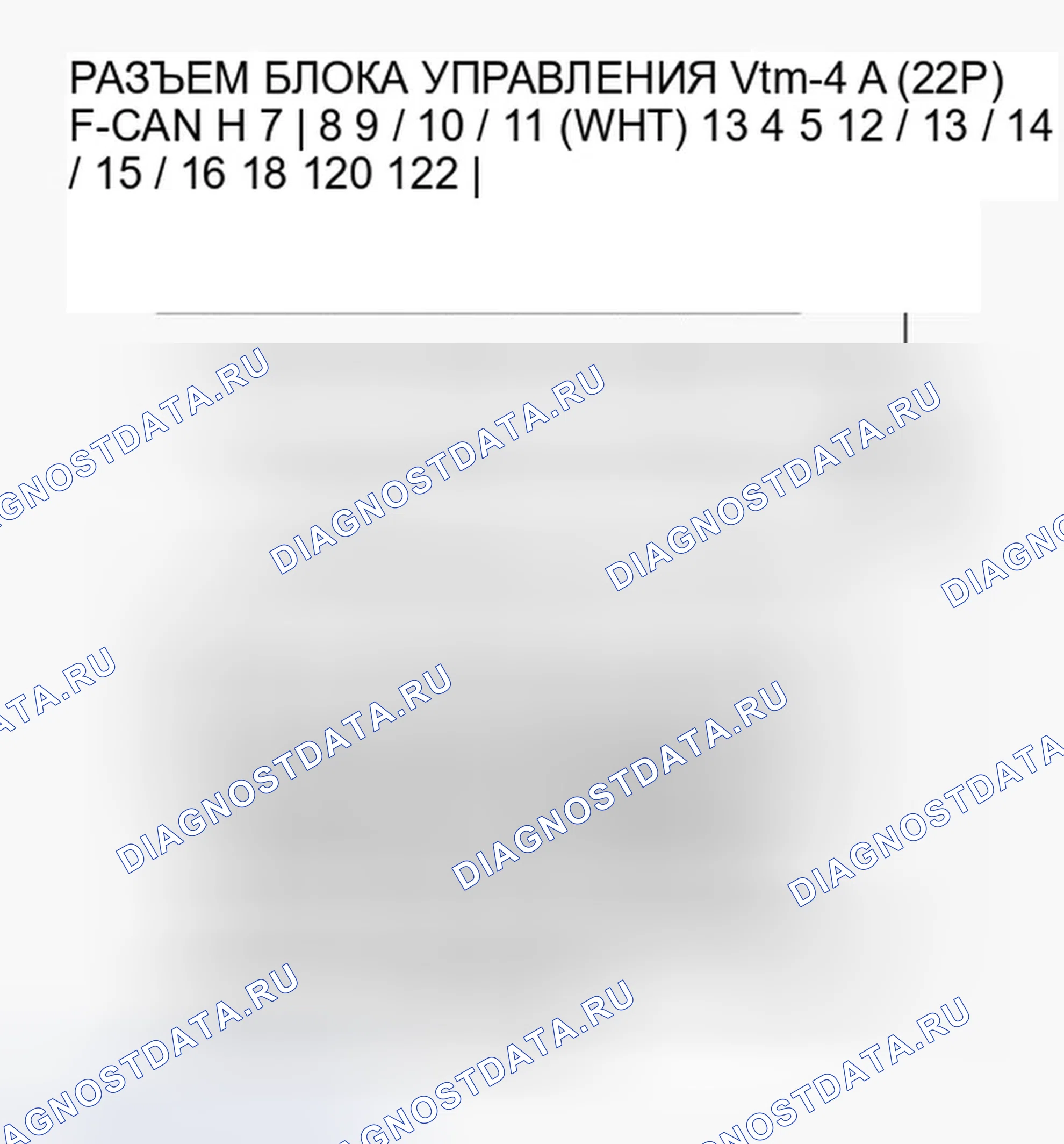 Рис. 237: расшифровка кода ошибки U0114: Неисправность F-CAN (блок управления блок управления силовым агрегатом (PCM) (блок управления силовым агрегатом)-Vtm-4). Honda Ridgeline I рестайлинг