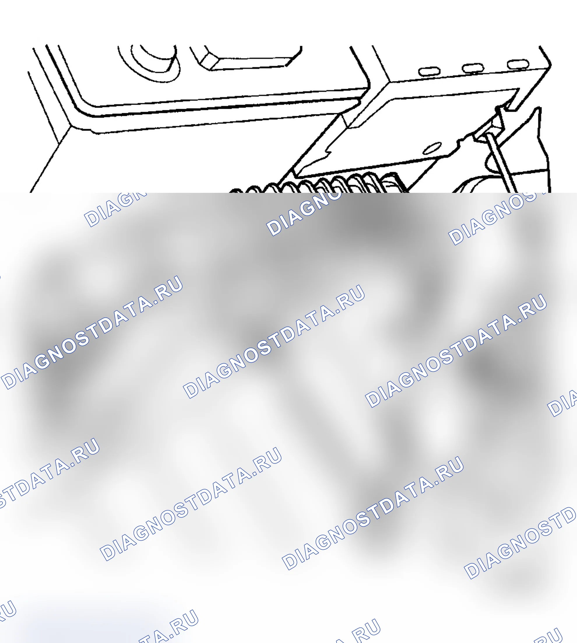 Рис. 22: ДЕМОНТАЖ КОНТРОЛЛЕРА SBEC. Dodge Caravan IV