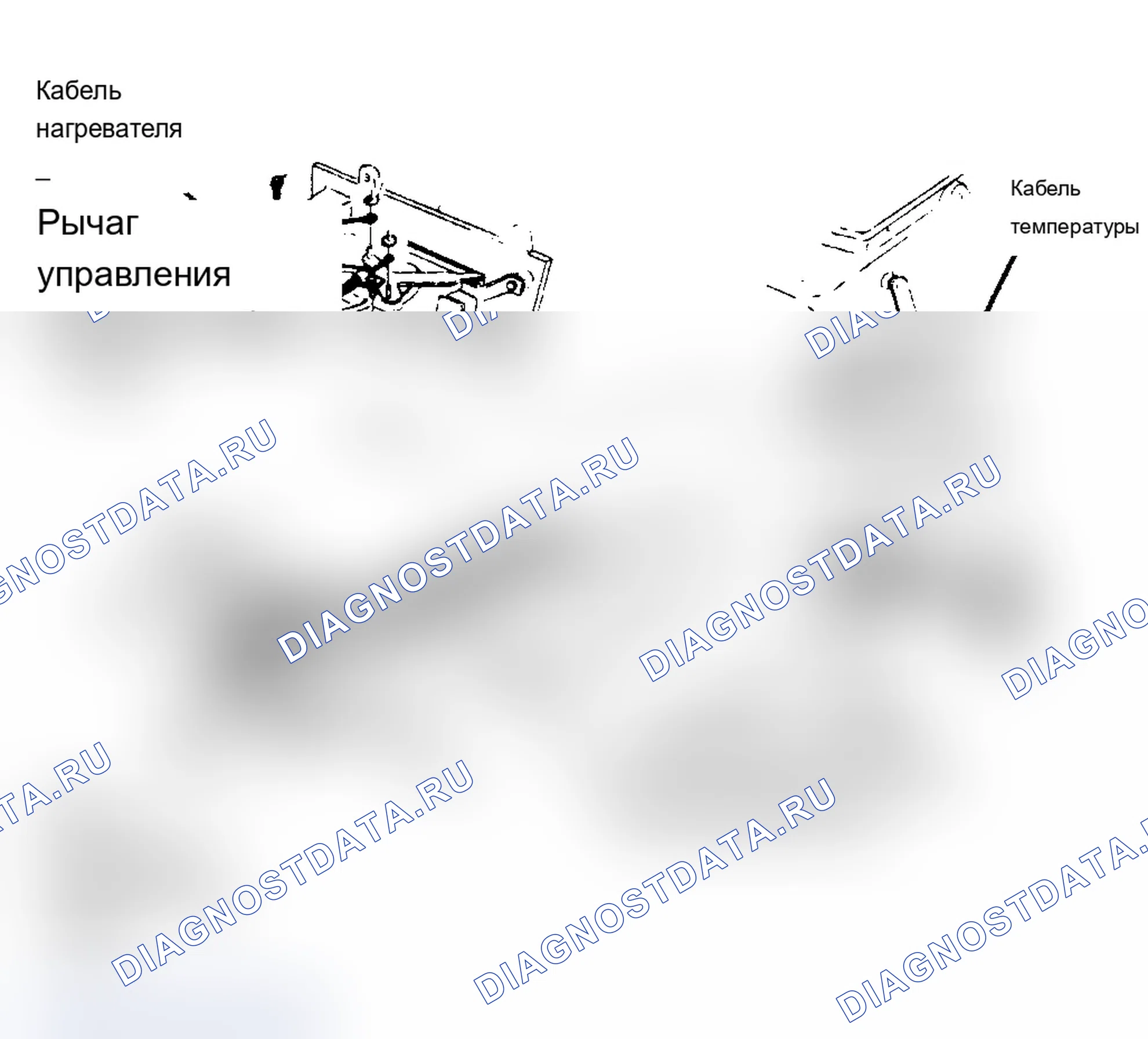 Рис. 4: Прокладка контрольного кабеля (модели Blazer и Pickup). Chevrolet Cab & Chassis C20 