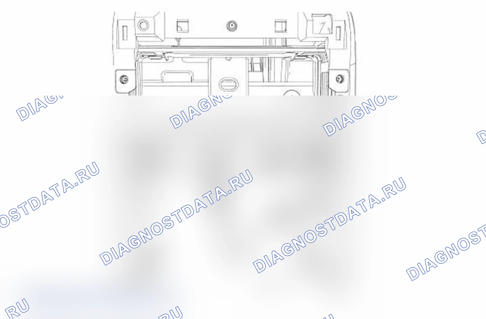 Рис. 39: Спутниковый радиоприемник. Lincoln Mark LT