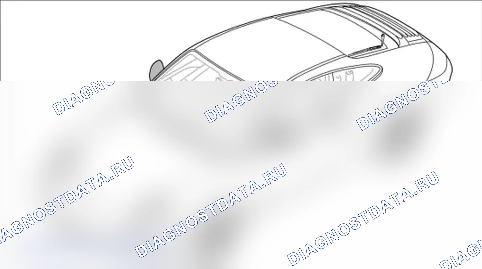 Рис. 30: Отсоединение электрического штепсельного соединения. Porsche 911 GT3 997