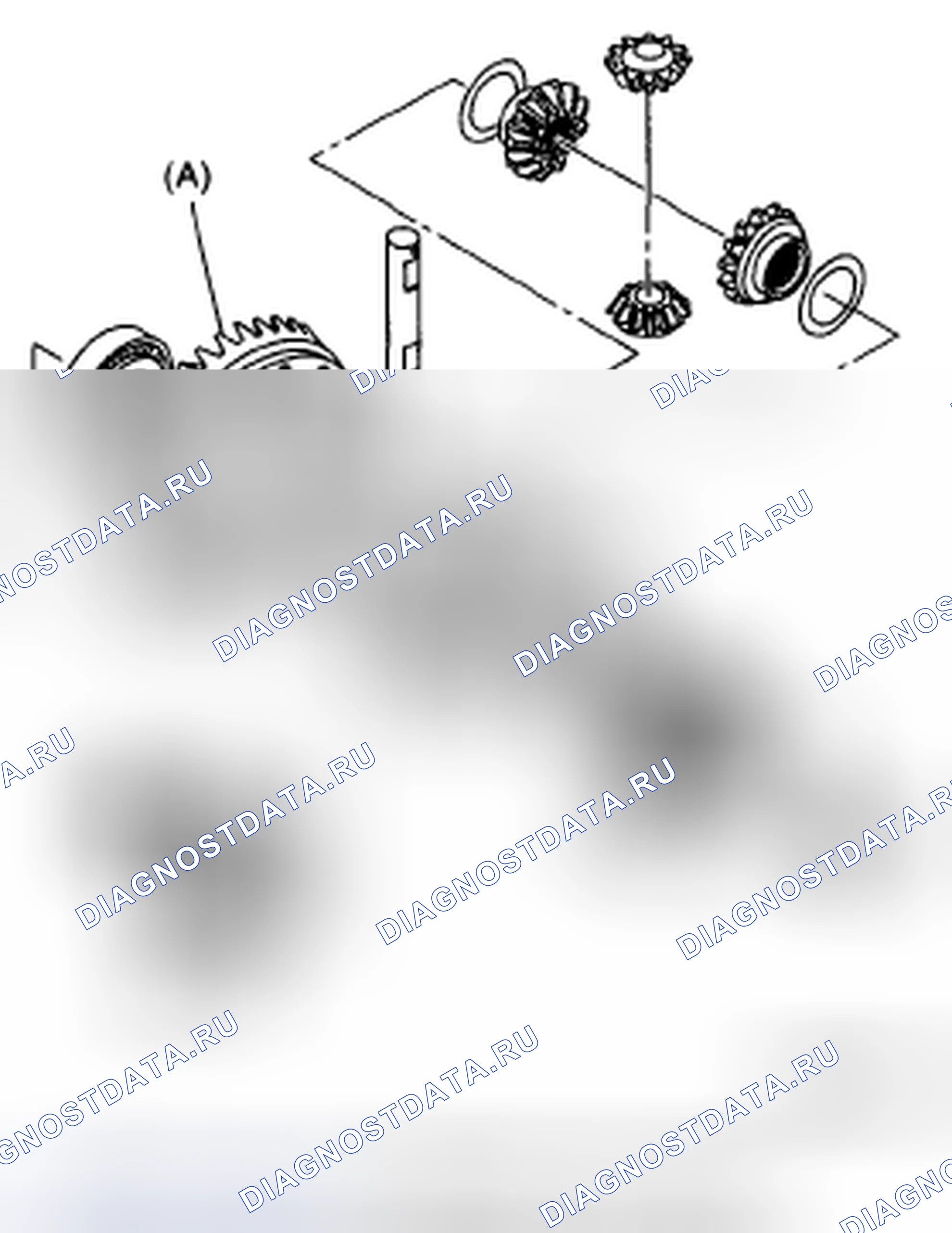 Рис. 86: КАРТЕР ДИФФЕРЕНЦИАЛА В СБОРЕ. Subaru Outback BP рестайлинг