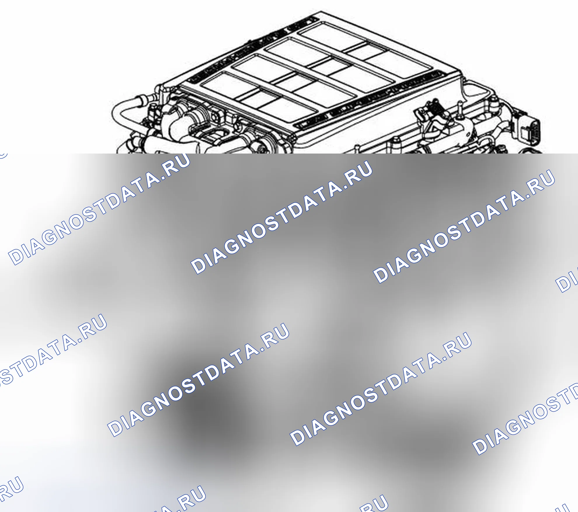 Рис. 85: Описание компонентов двигателя (6.2L LS9). Chevrolet Corvette C6