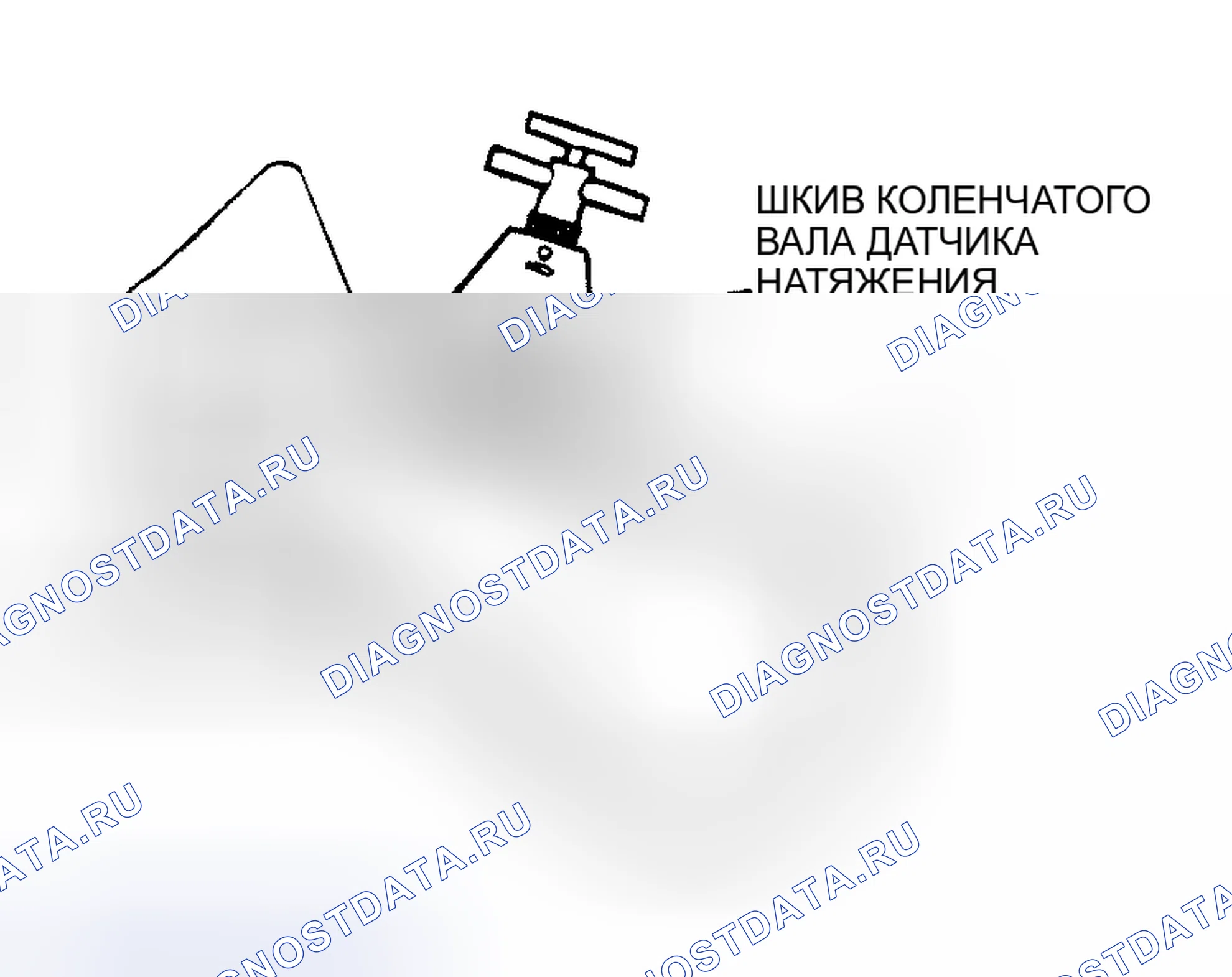 Рис. 4: Использование датчика натяжения. Honda Edix I